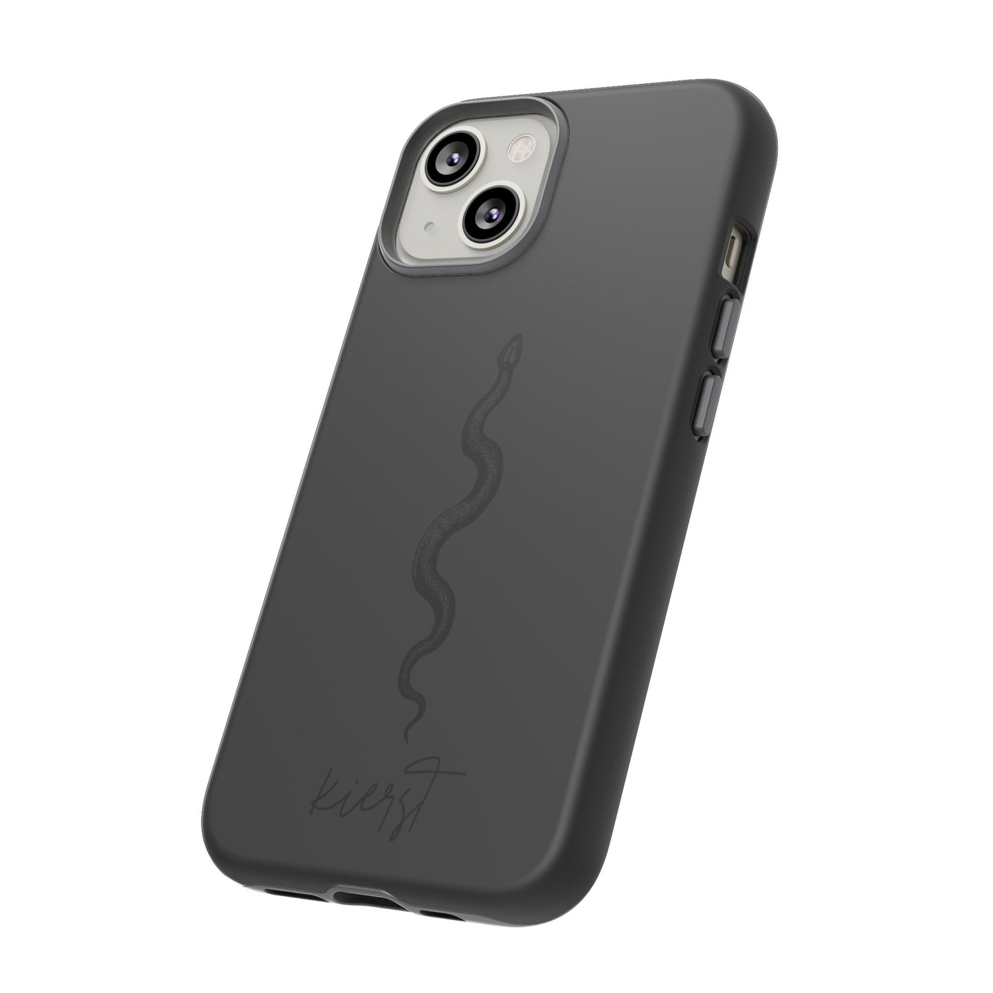 Long Black Snake iPhone Case | Subtle Edge, Quiet Power