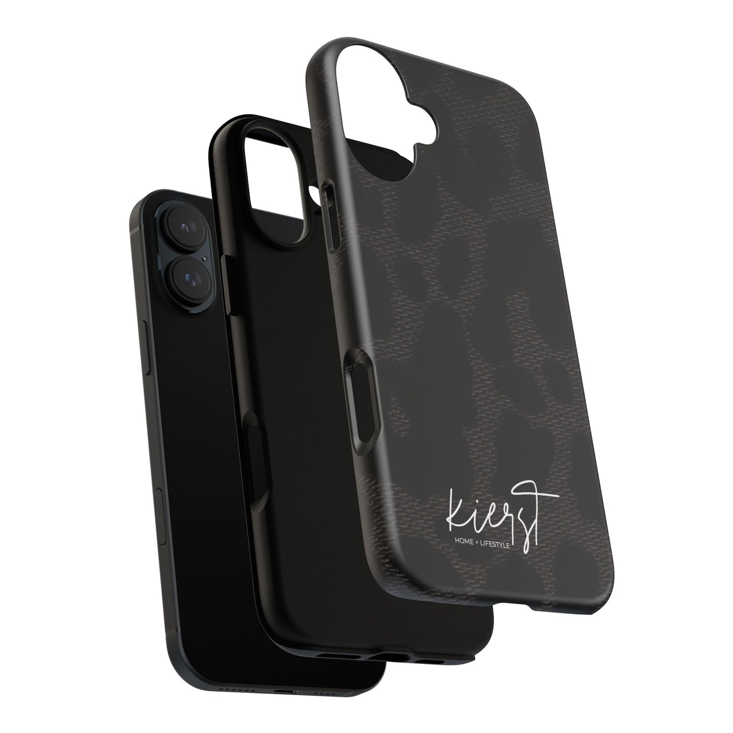 Black Leopard iPhone Case