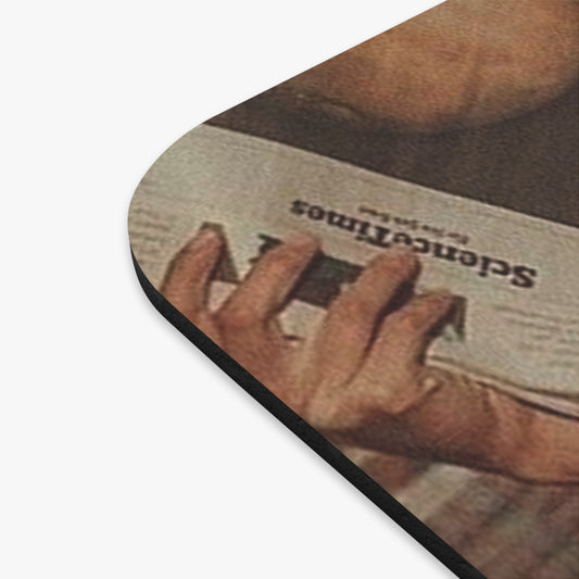 A Classic Affair Mouse Pad – Vintage Glam Editorial Aesthetic