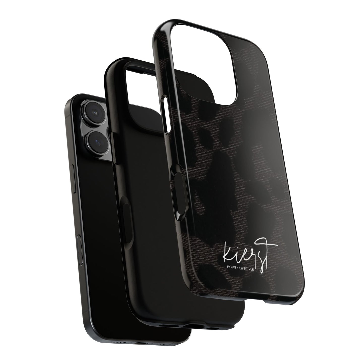 Black Leopard iPhone Case