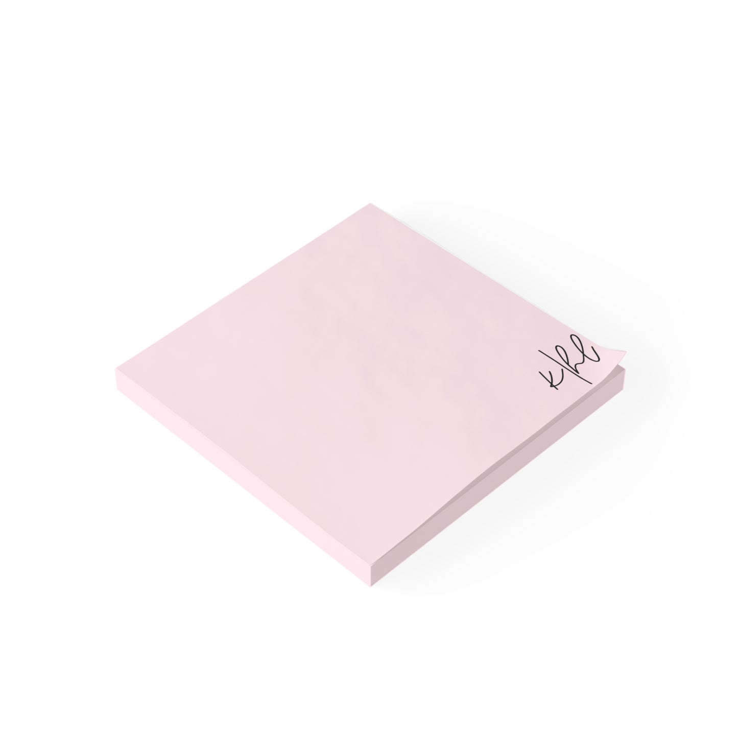 Signature Pink Post-it® Note Pad | Soft Blush Pink Sticky Notes for Everyday Luxury