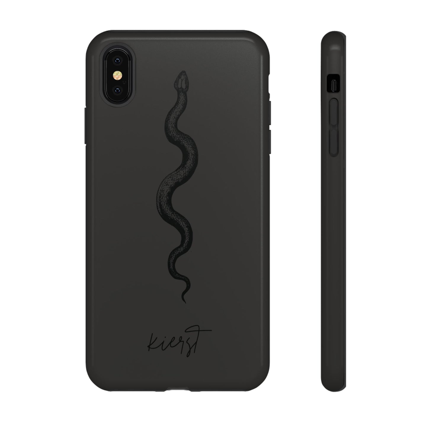 Long Black Snake iPhone Case | Subtle Edge, Quiet Power
