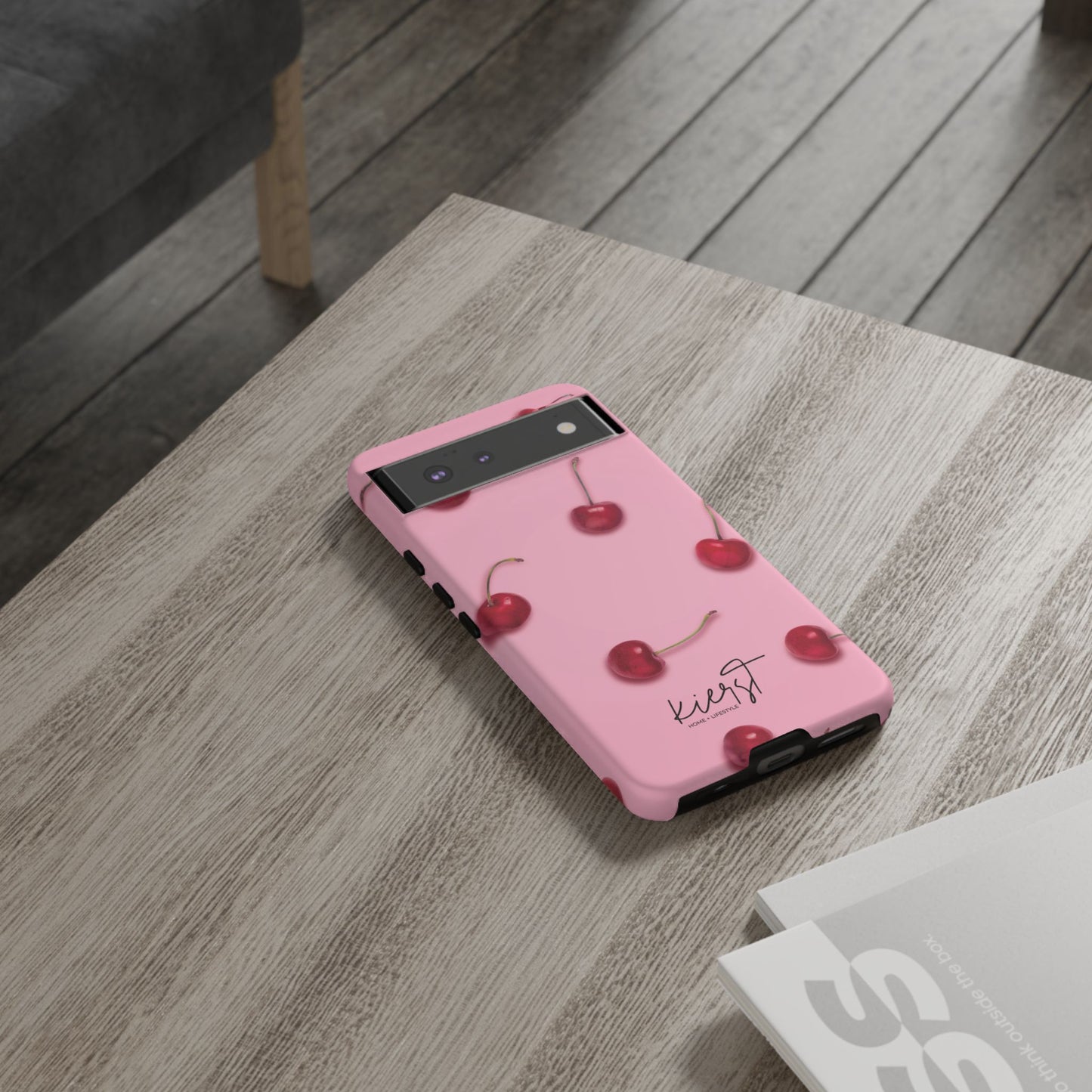 Cherries Google Pixel Case | Sweet Meets Bold in The Perfect Pop of Pink