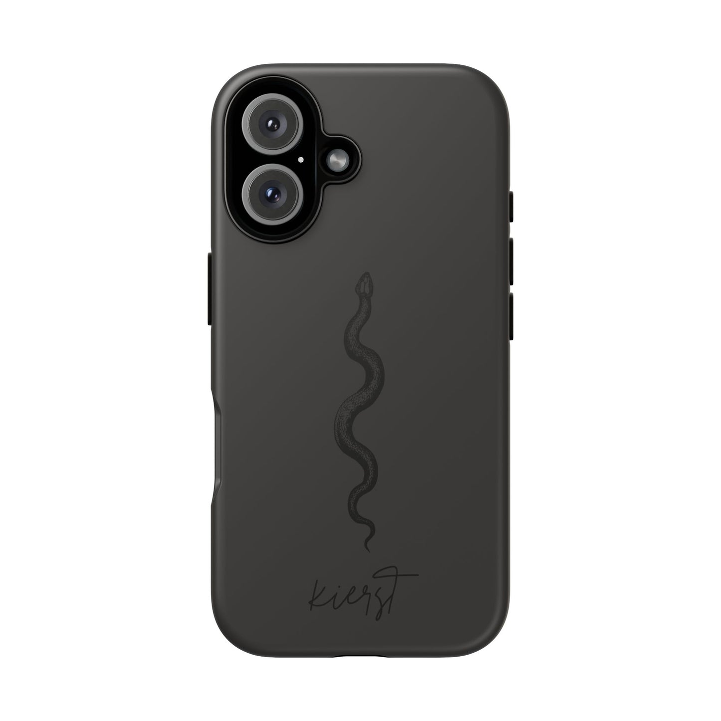 Long Black Snake iPhone Case | Subtle Edge, Quiet Power
