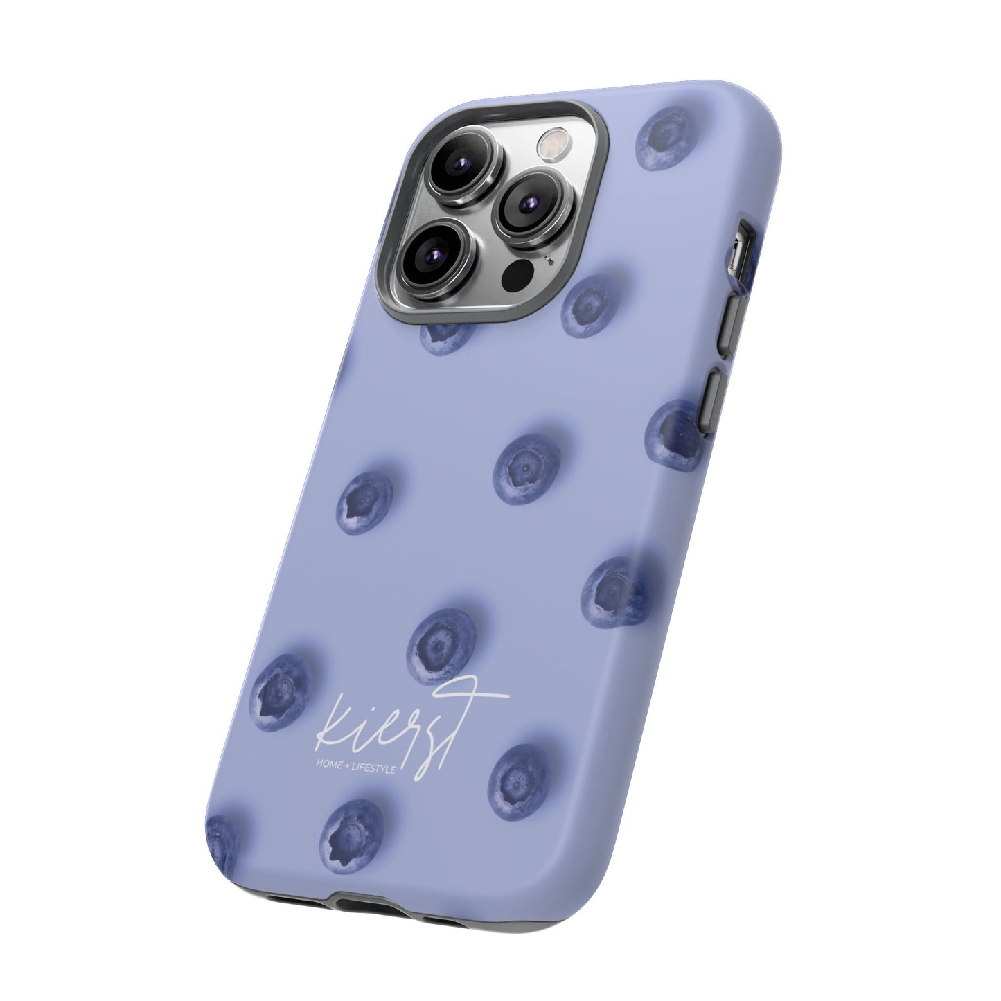 Blueberries iPhone Case | A refined play on fruit-forward charm