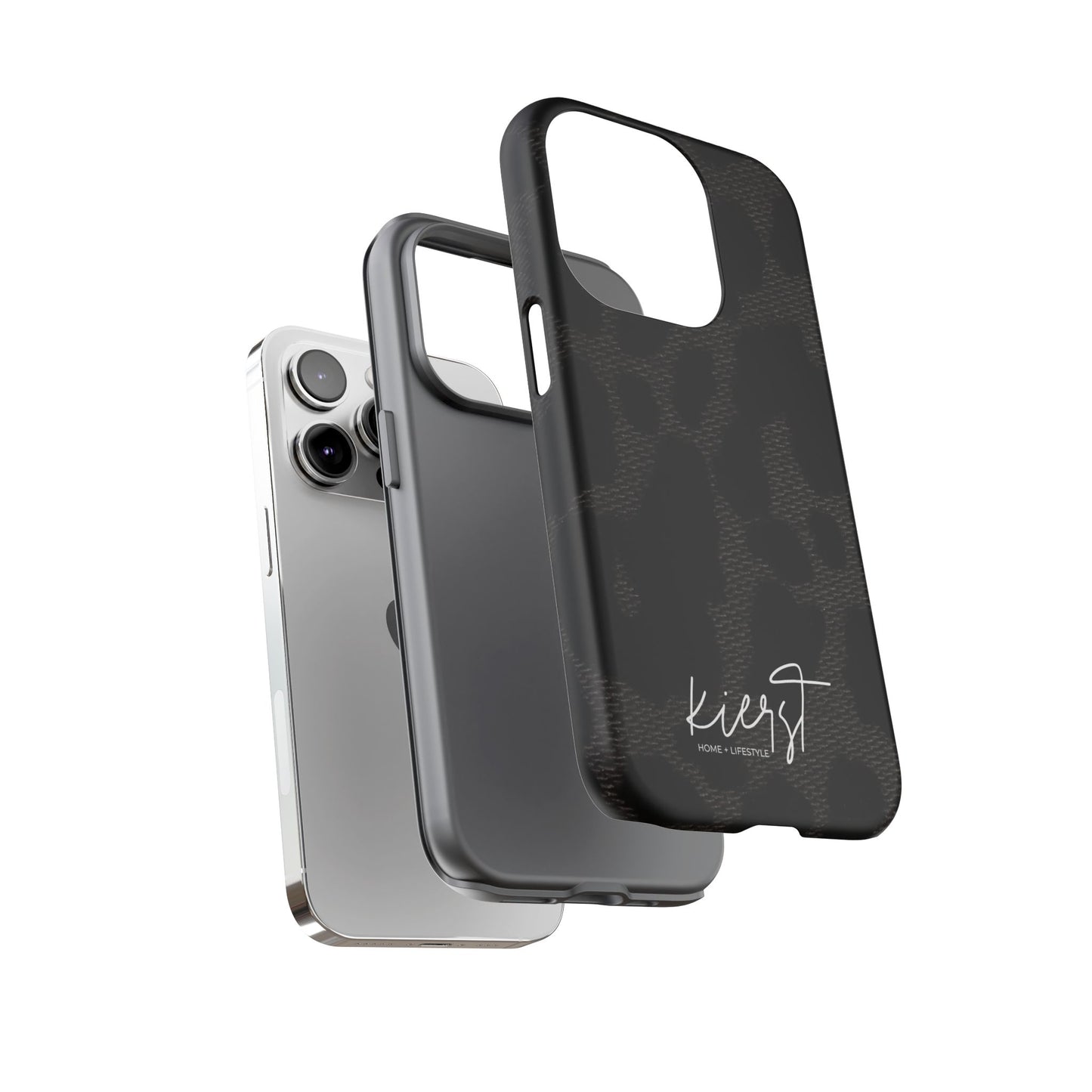 Black Leopard iPhone Case