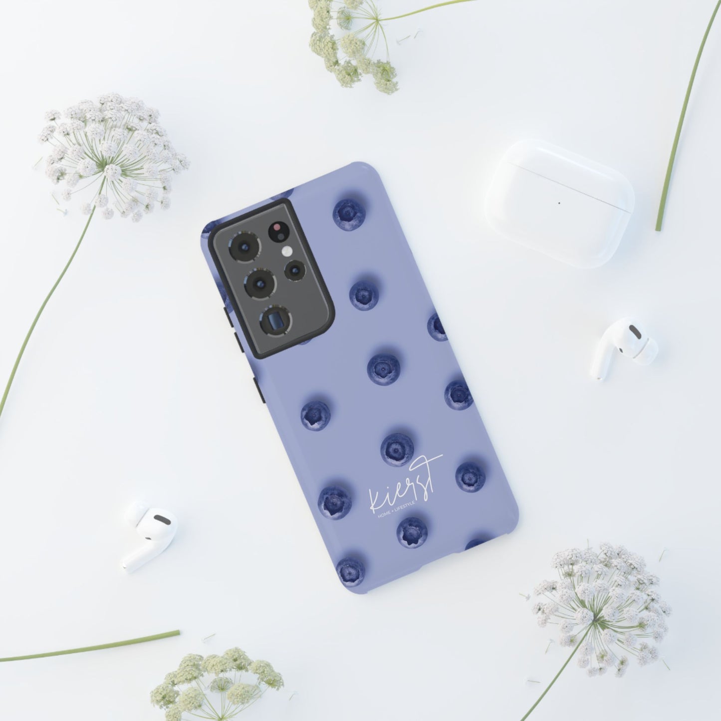 Blueberries Samsung Galaxy Case | Sweet, Subtle, and Unexpectedly Luxe
