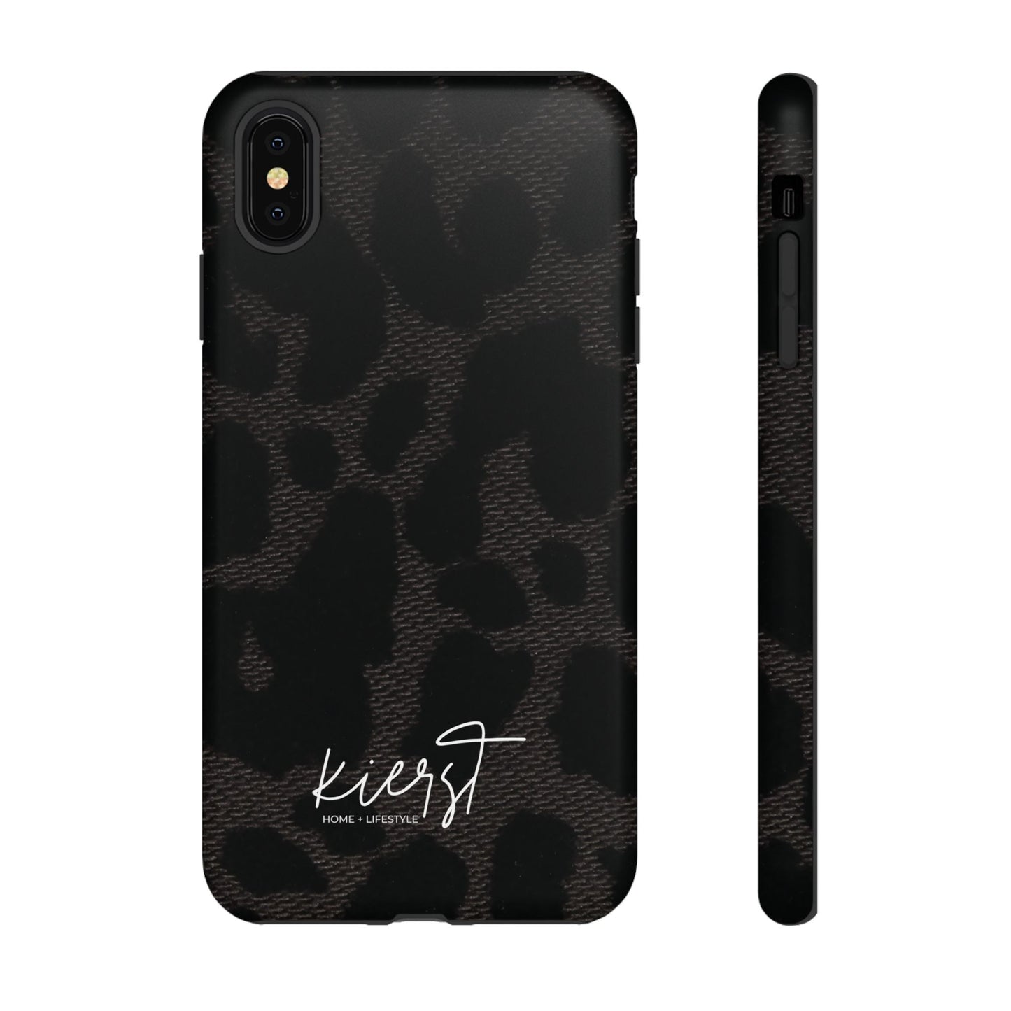 Black Leopard iPhone Case