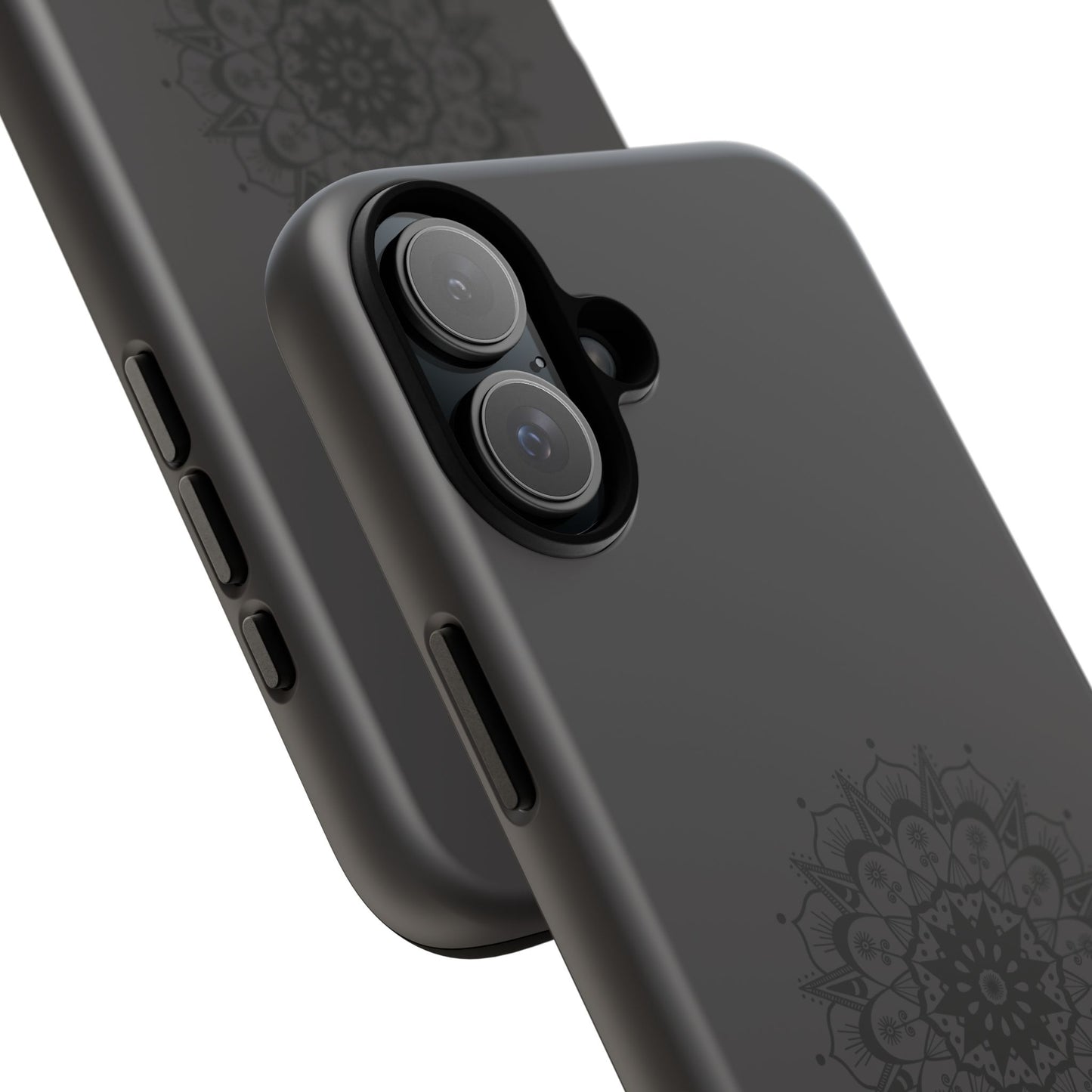 Black Mandala iPhone Case | Refined Calm in Every Curve