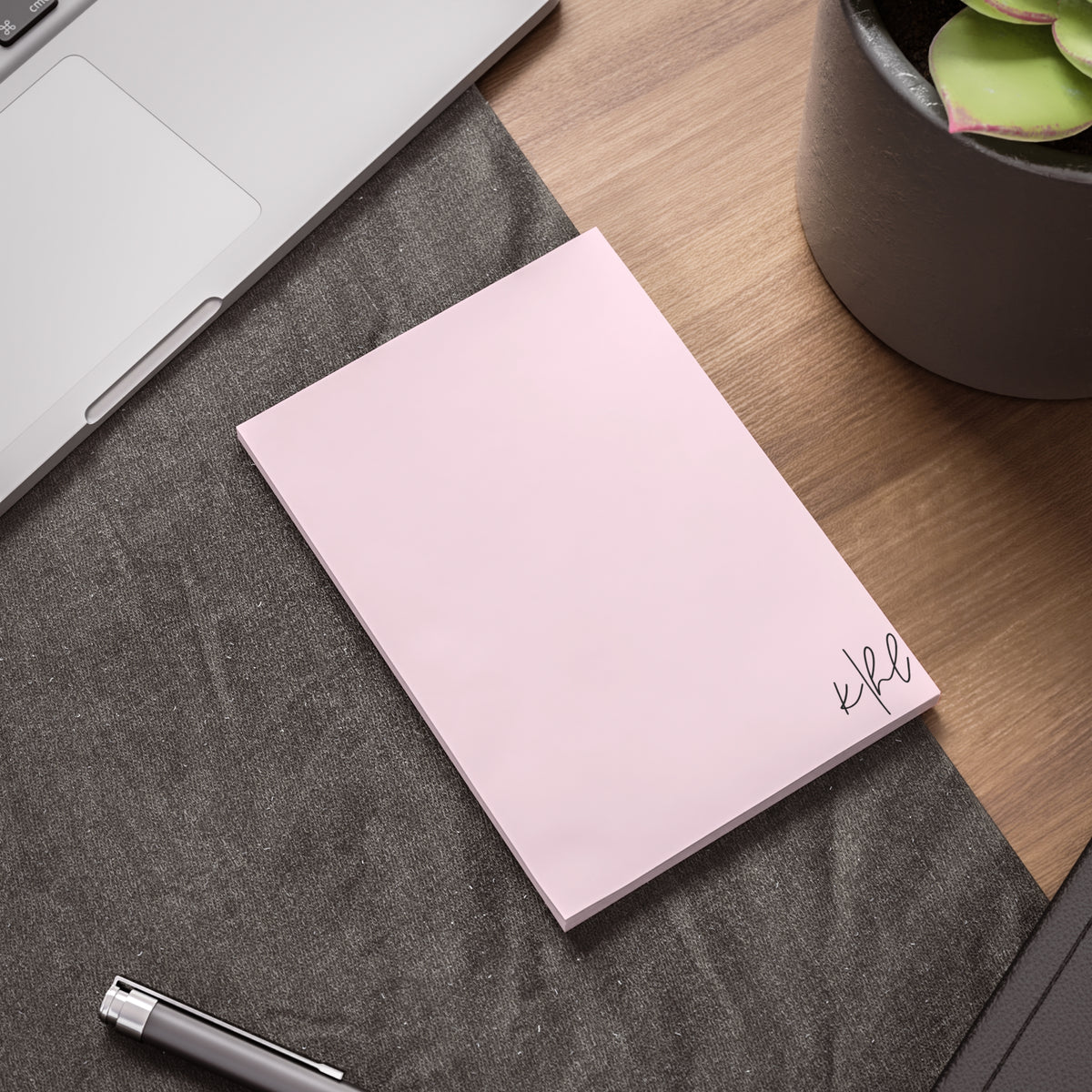 kierst Signature Pink Post-it® Note Pad