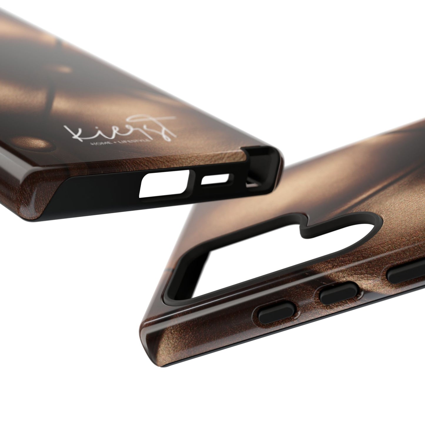 Bronze Tufted Print Samsung Galaxy Case