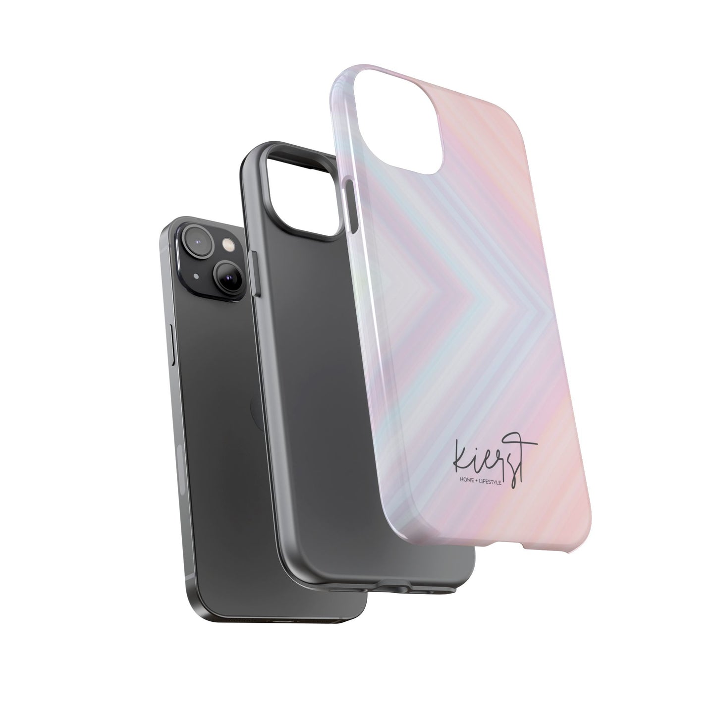 Pastel Arrows iPhone Case | Light layers, quiet movement