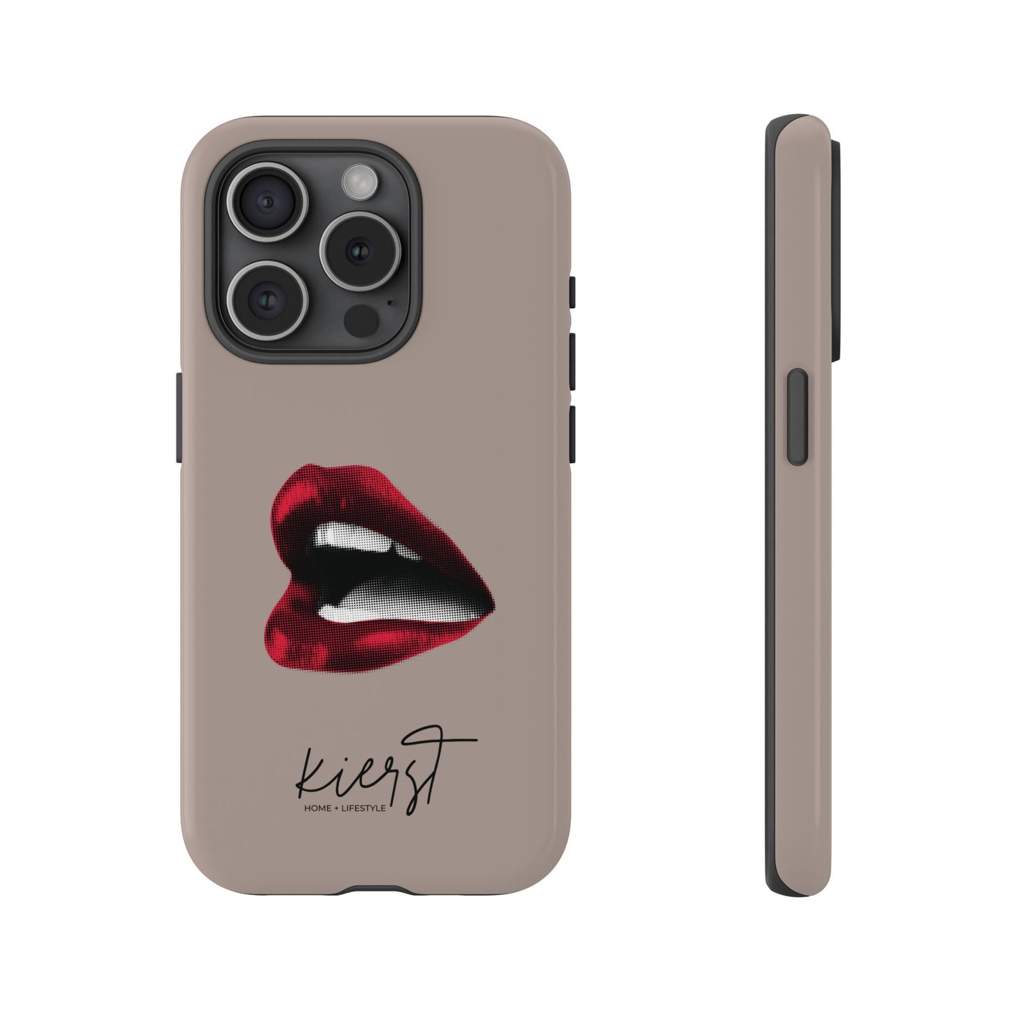 Retro Red Lips iPhone Case | Pop Art Meets Polished
