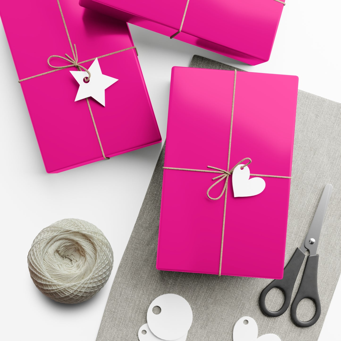 Signature Hot Pink Gift Wrap Paper – Bold, Feminine, Beautiful
