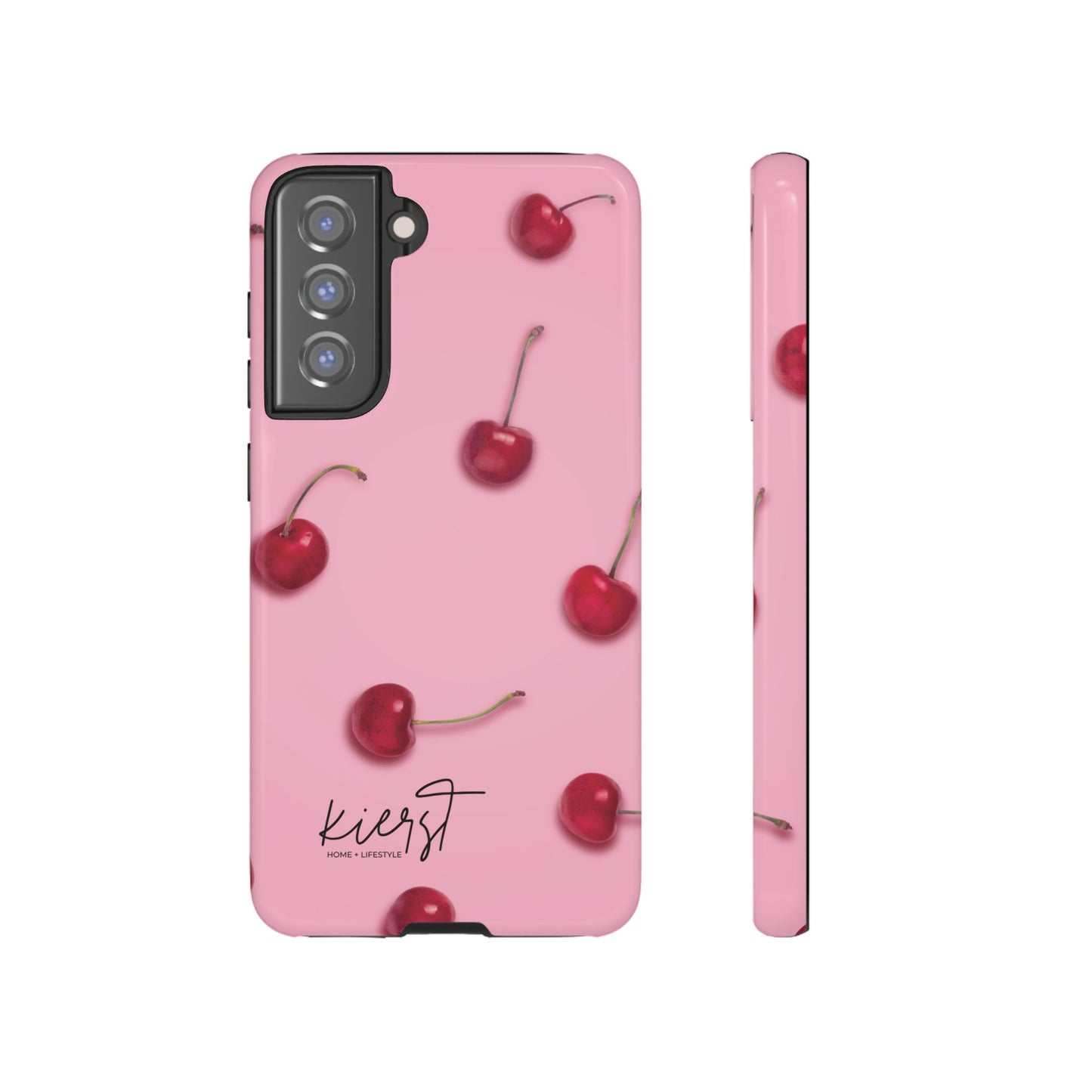 Cherries Samsung Galaxy Phone Case | Sweet Meets Sophisticated in This Standout Cover