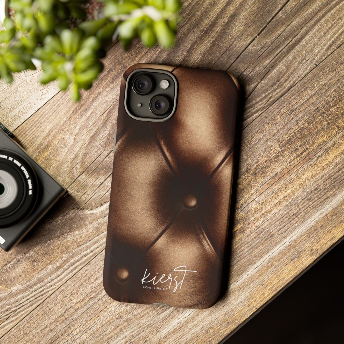 Bronze Tufted iPhone Case | Designed to Stand Out