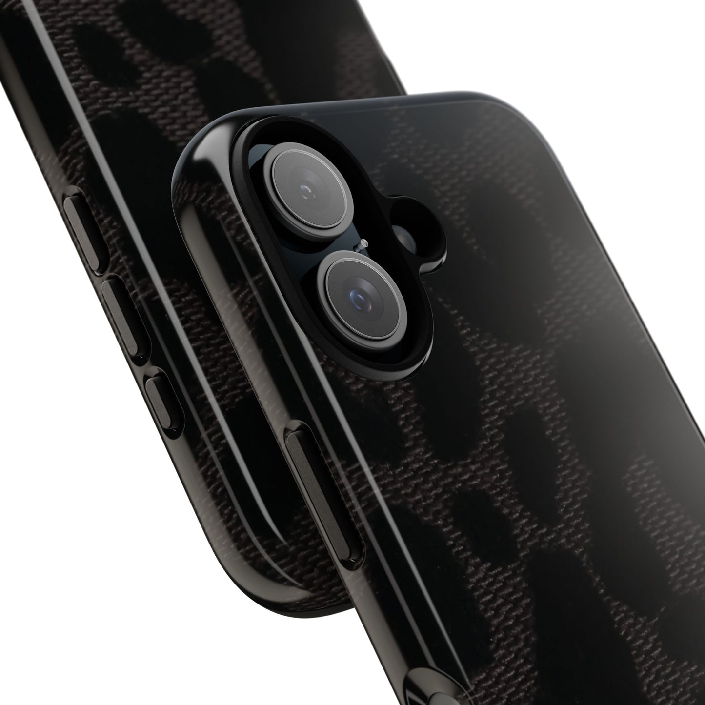 Black Leopard iPhone Case