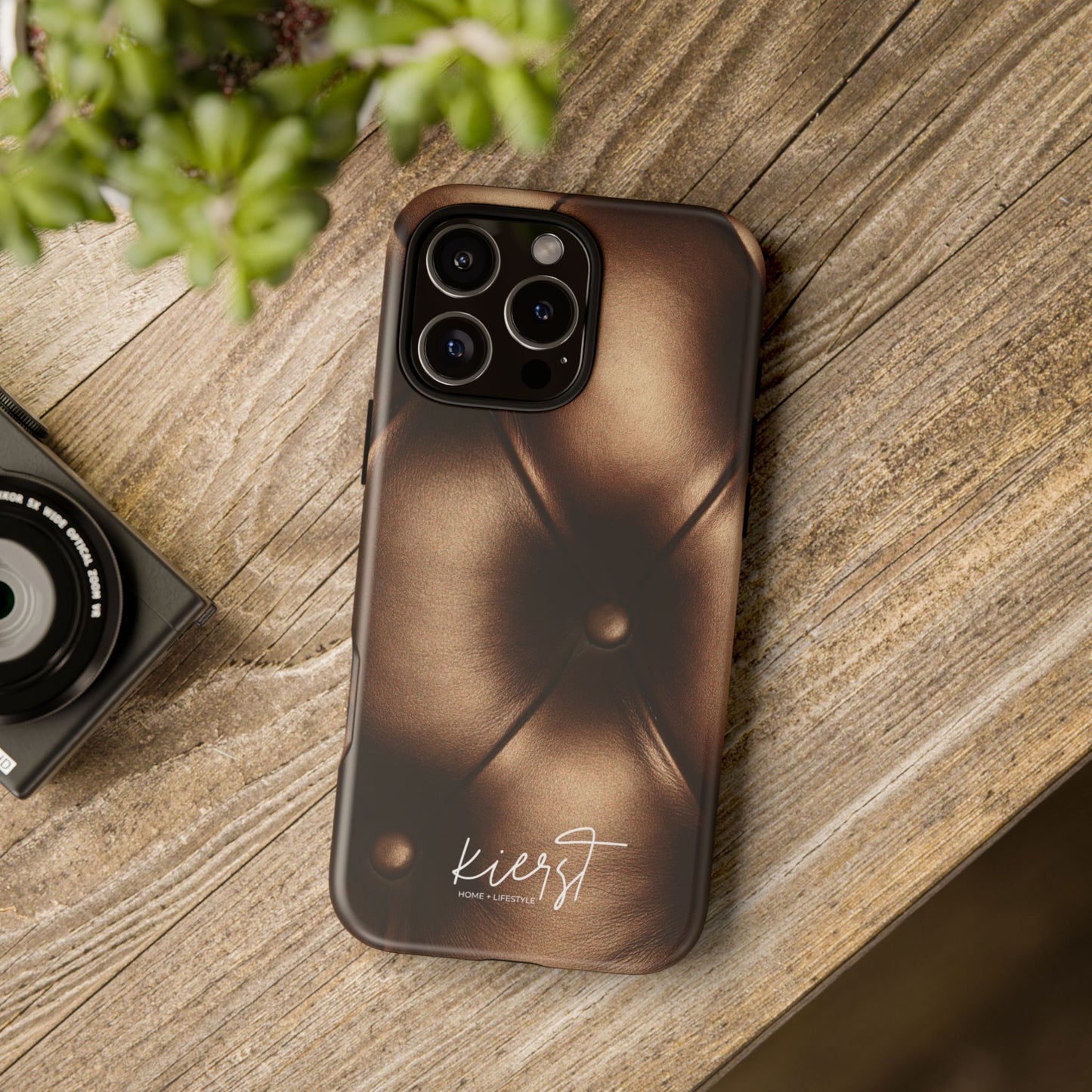 Bronze Tufted iPhone Case | Designed to Stand Out