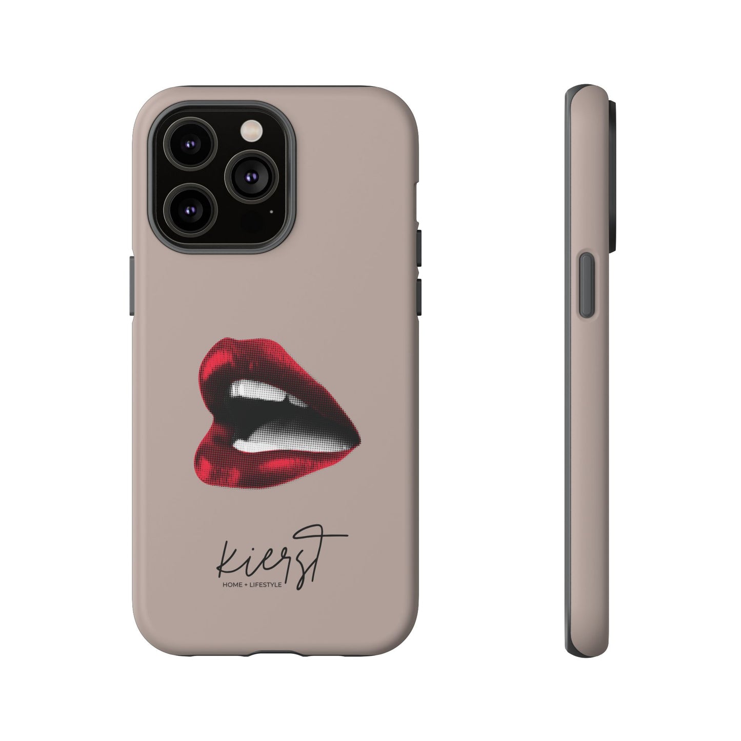 Retro Red Lips iPhone Case | Pop Art Meets Polished