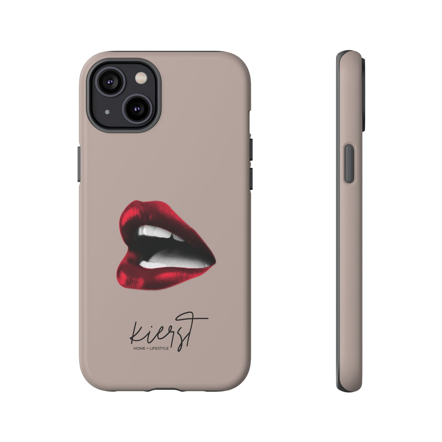 Retro Red Lips iPhone Case | Pop Art Meets Polished