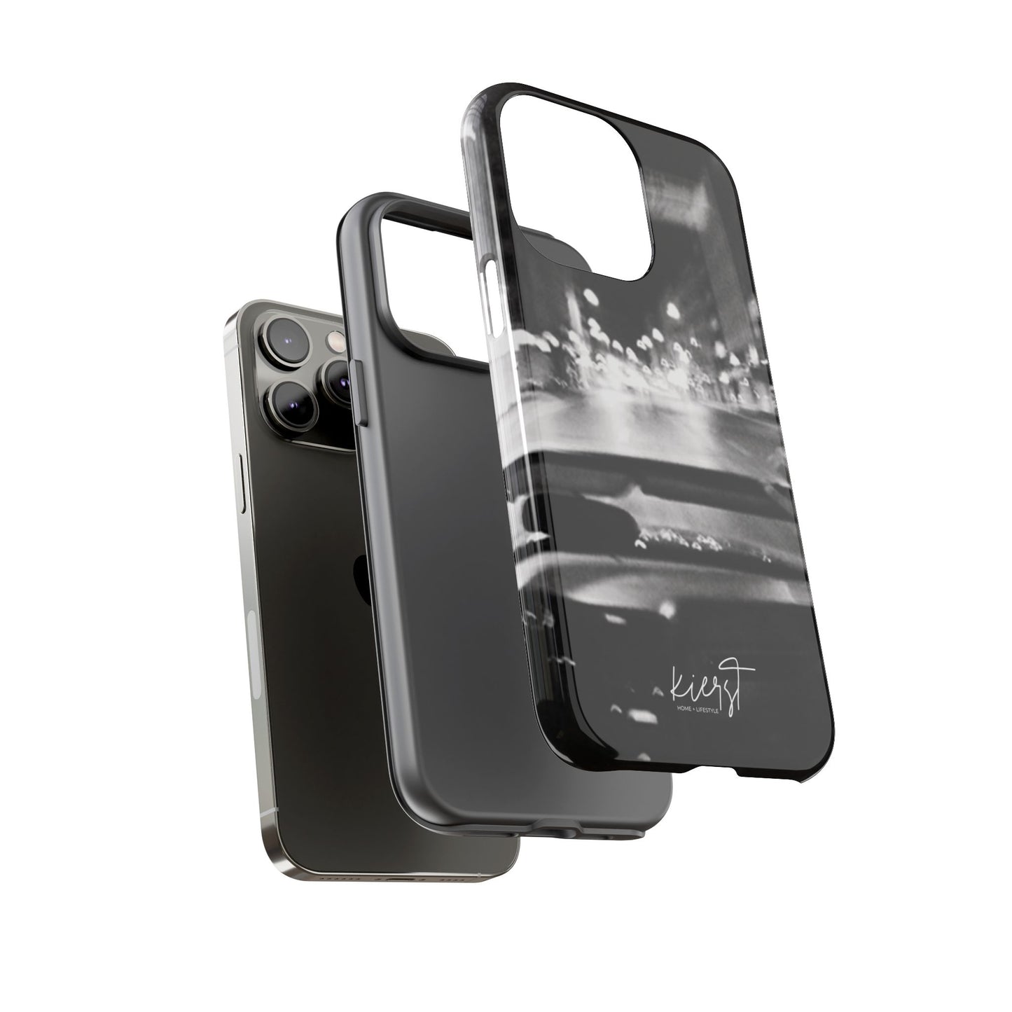 Faded Summer Nights iPhone Case | A Cinematic Blur of City Lights and Nostalgia