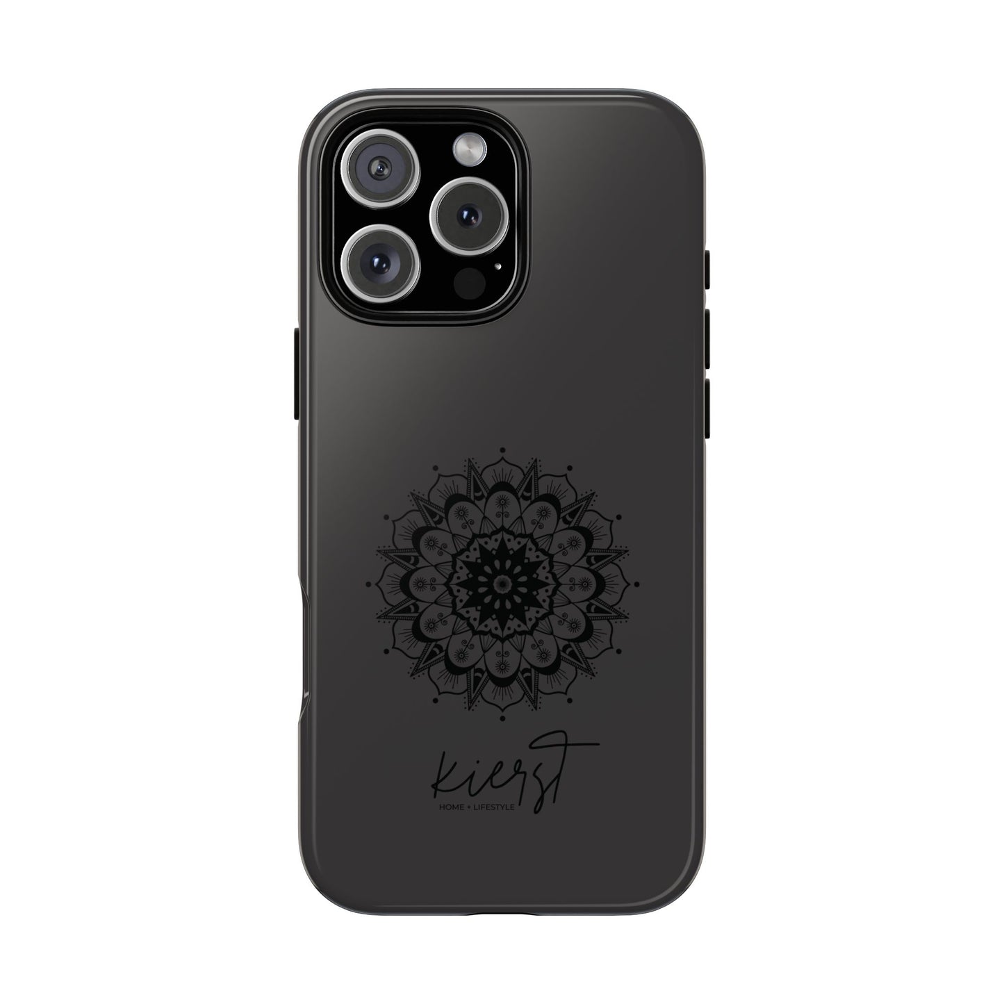Black Mandala iPhone Case | Refined Calm in Every Curve