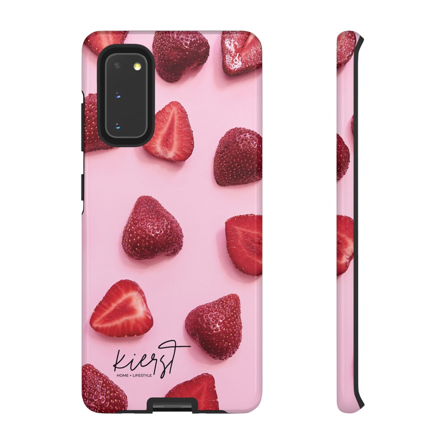 Strawberries Samsung Galaxy Phone Case | A Juicy Pop of Playfulness Meets Polished Design
