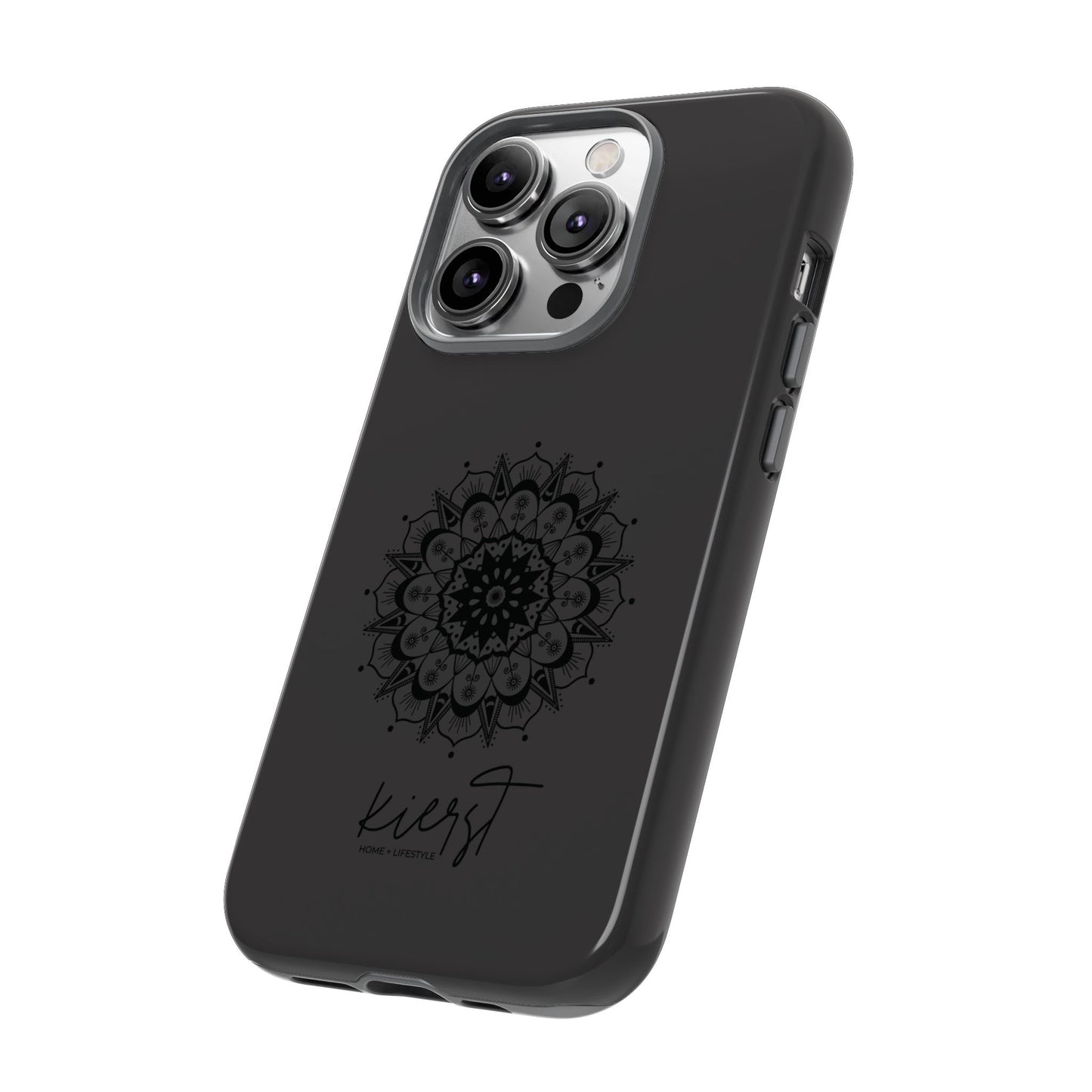 Black Mandala iPhone Case | Refined Calm in Every Curve