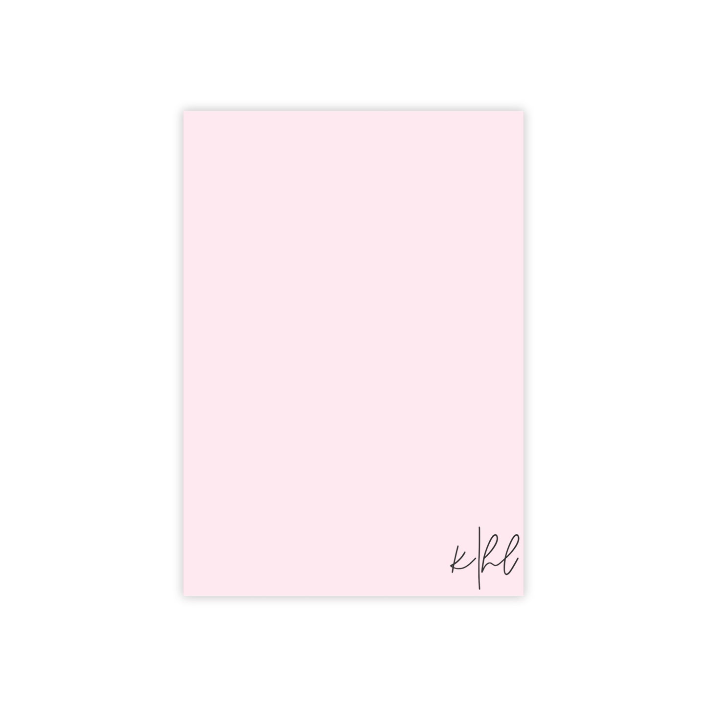 Signature Pink Post-it® Note Pad | Soft Blush Pink Sticky Notes for Everyday Luxury