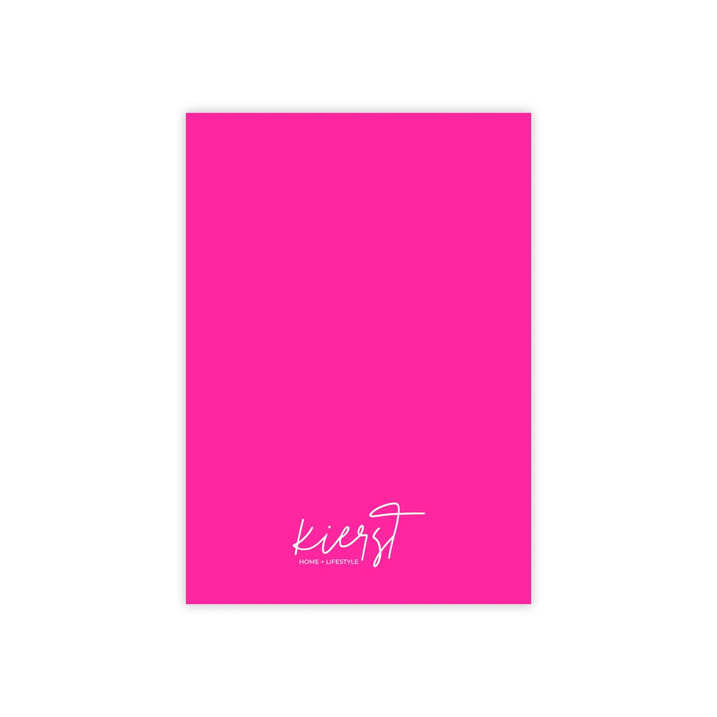 kierst Signature Hot Pink Post-it® Note Pad | Vibrant Sticky Notes for Bold Desks