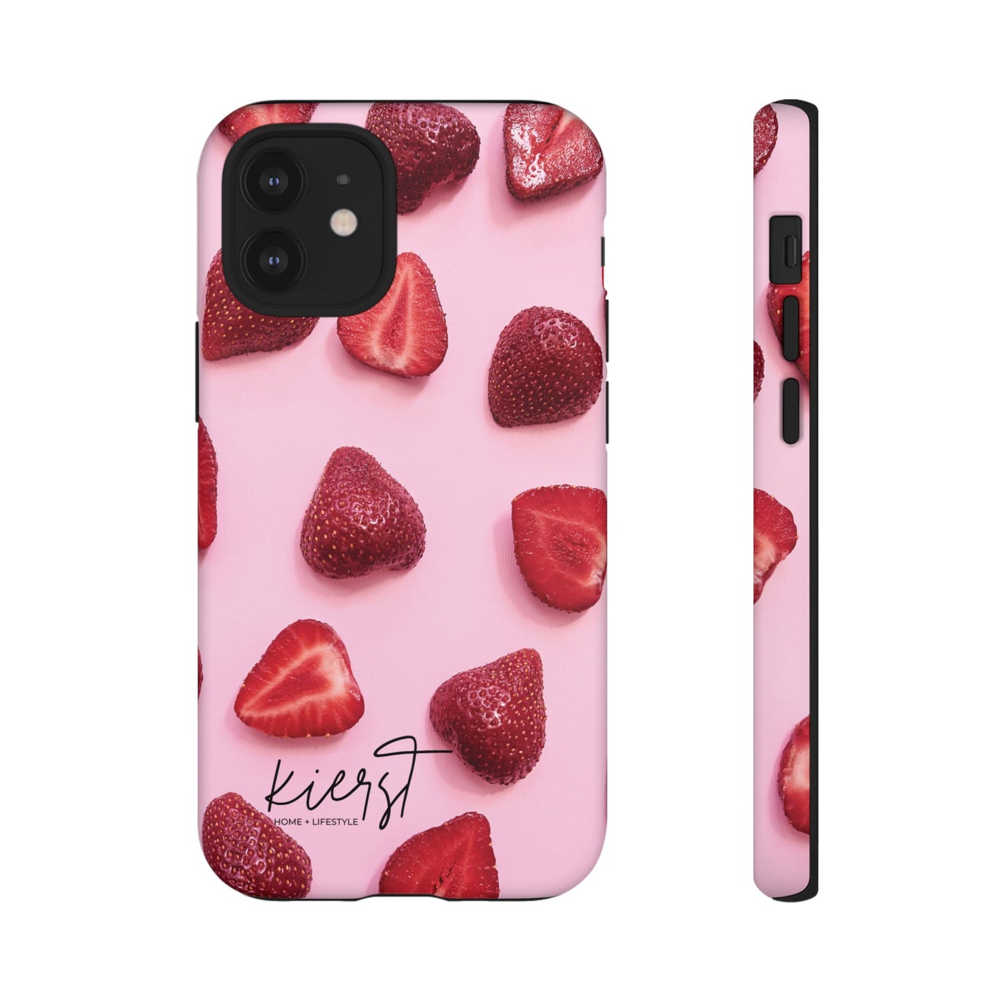 Strawberries iPhone Case | A Sweet Statement Rooted in Soft Luxury