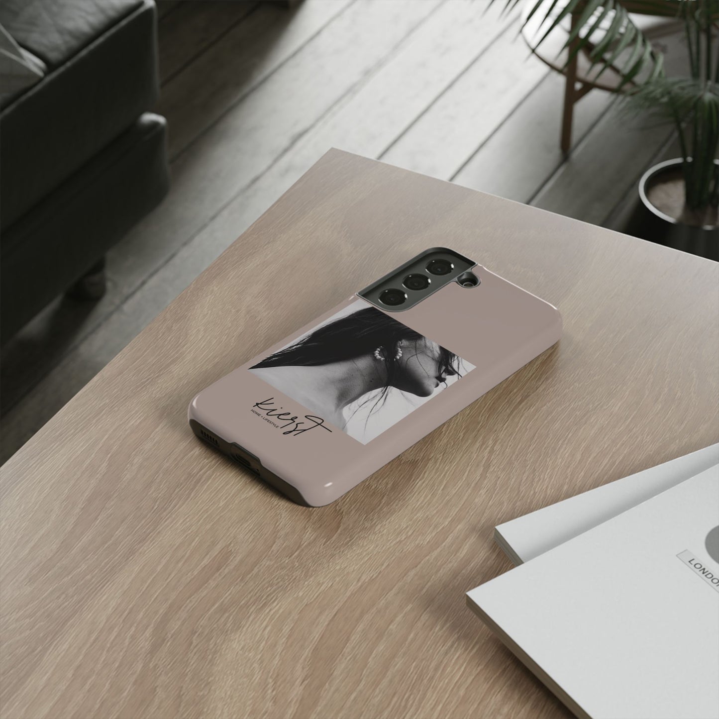 Monochrome Muse Samsung Galaxy Case | A portrait of quiet luxury