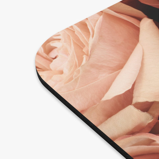 Peony Dusk Mouse Pad | Soft Elegance for Elevated Workspaces