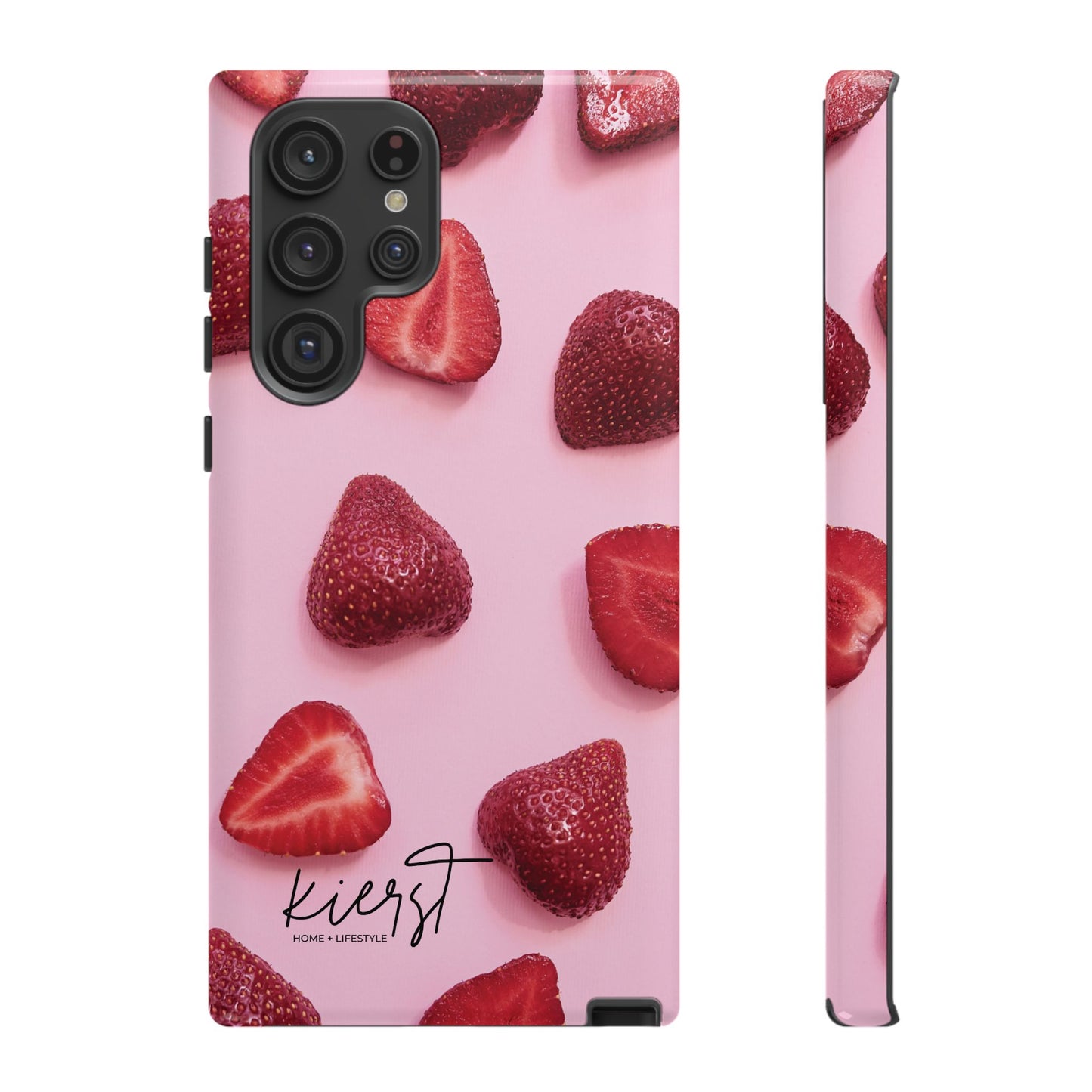 Strawberries Samsung Galaxy Phone Case | A Juicy Pop of Playfulness Meets Polished Design