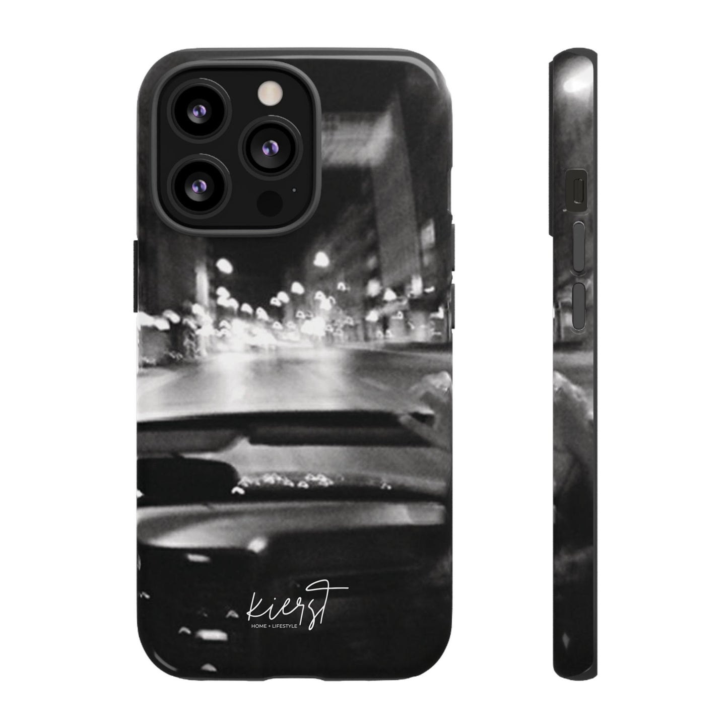 Faded Summer Nights iPhone Case | A Cinematic Blur of City Lights and Nostalgia