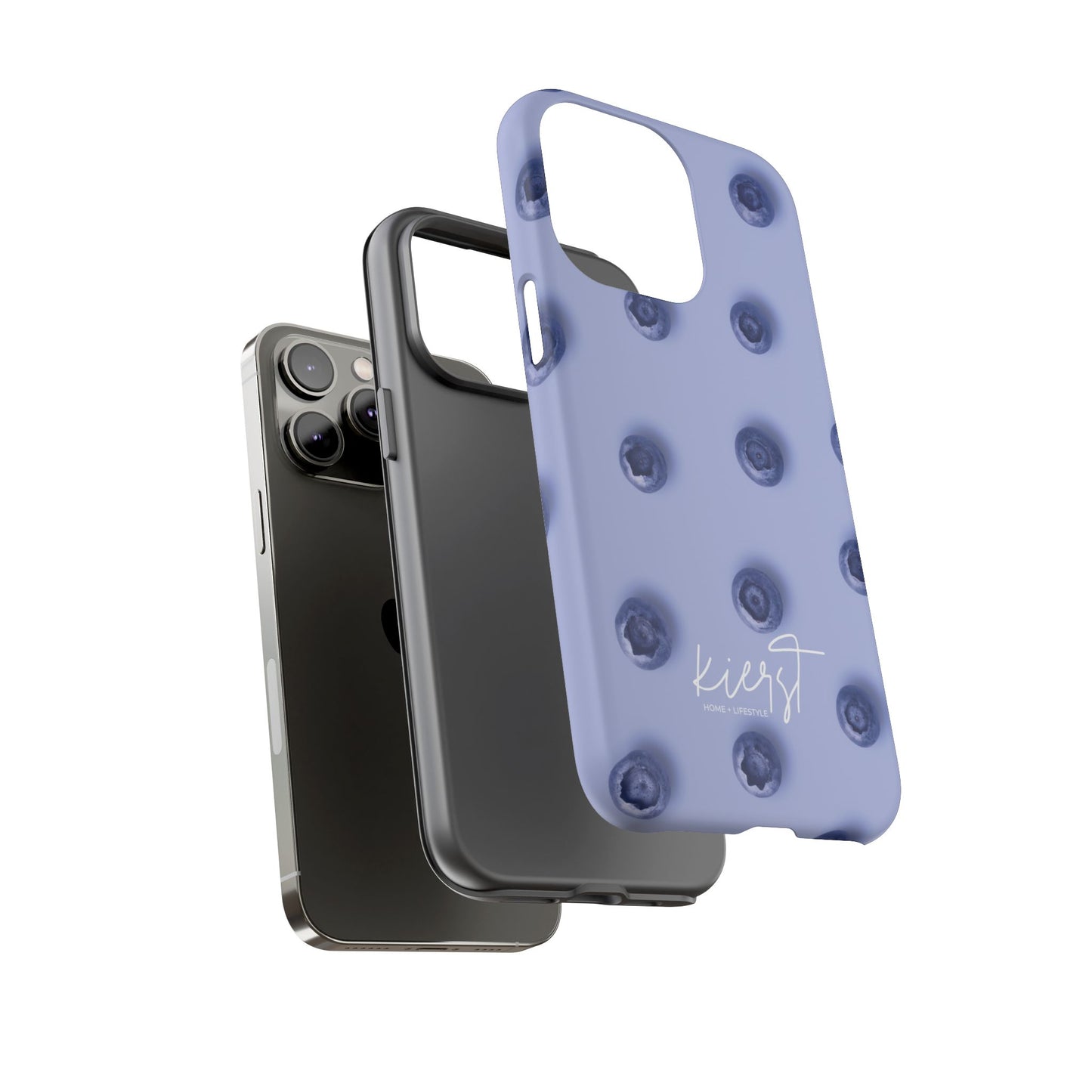Blueberries iPhone Case | A refined play on fruit-forward charm