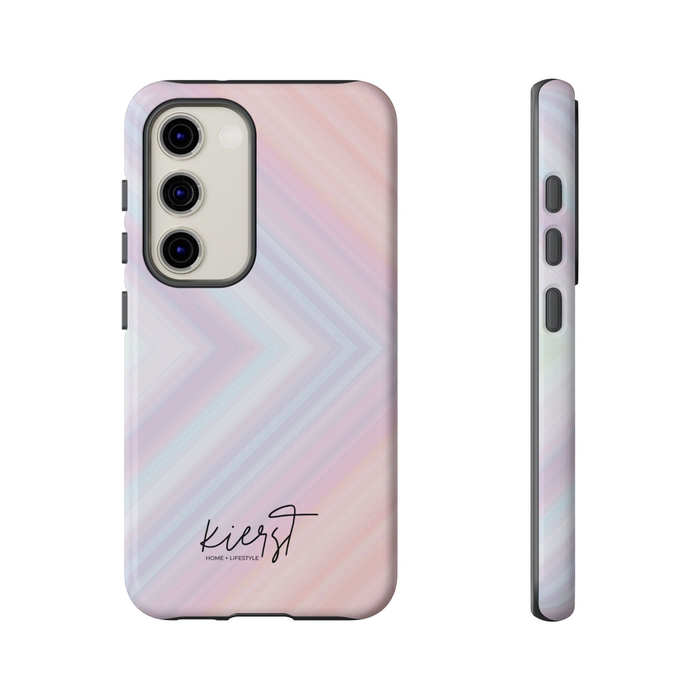 Pastel Arrows Samsung Galaxy Phone Case | Soft Geometry, Subtle Glow