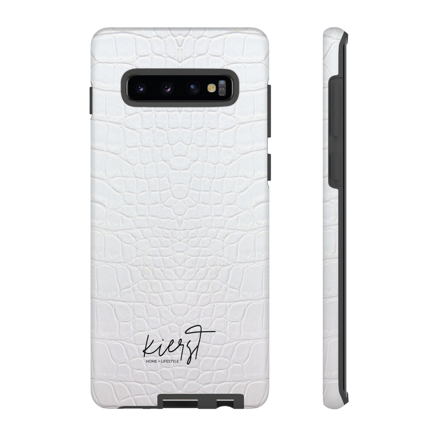 White Alligator Samsung Galaxy Case | Classic Texture Meets Modern Edge