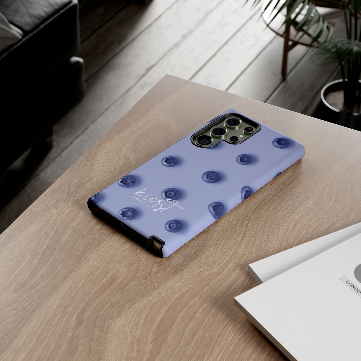 Blueberries Samsung Galaxy Case | Sweet, Subtle, and Unexpectedly Luxe