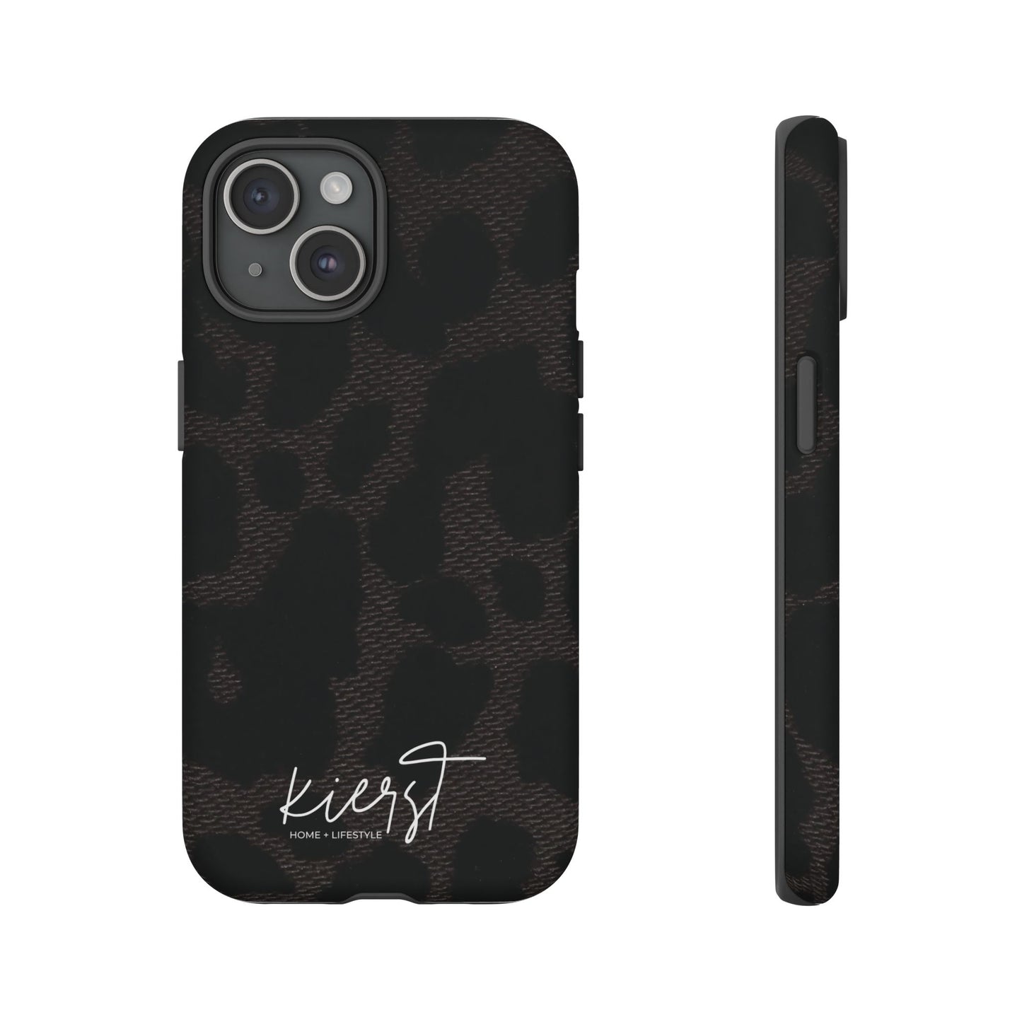 Black Leopard iPhone Case