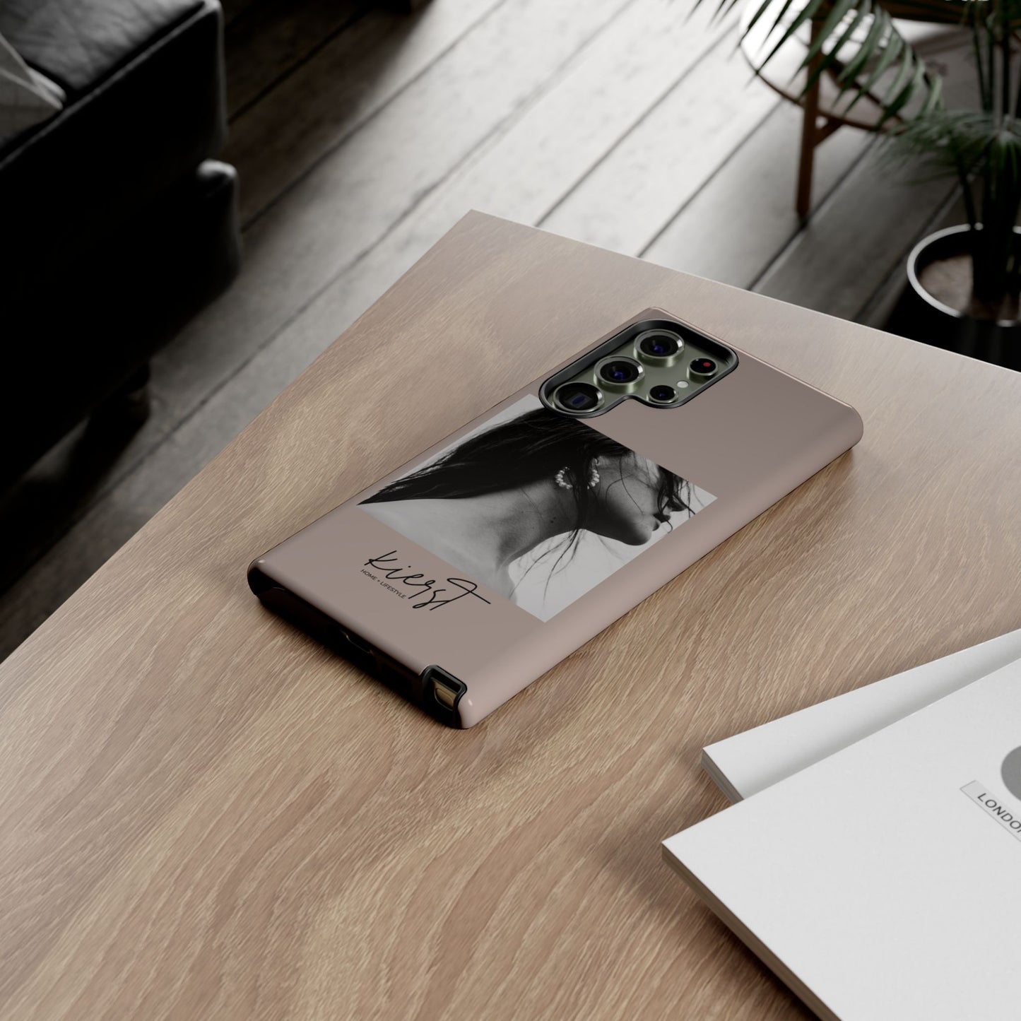 Monochrome Muse Samsung Galaxy Case | A portrait of quiet luxury