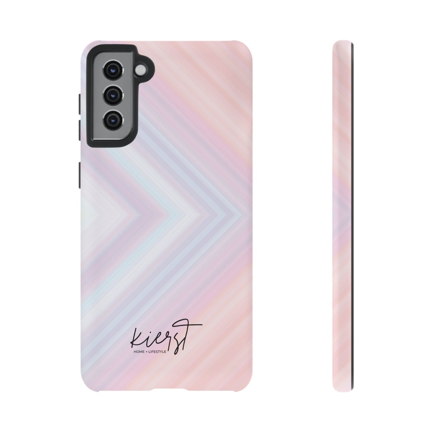 Pastel Arrows Samsung Galaxy Phone Case | Soft Geometry, Subtle Glow