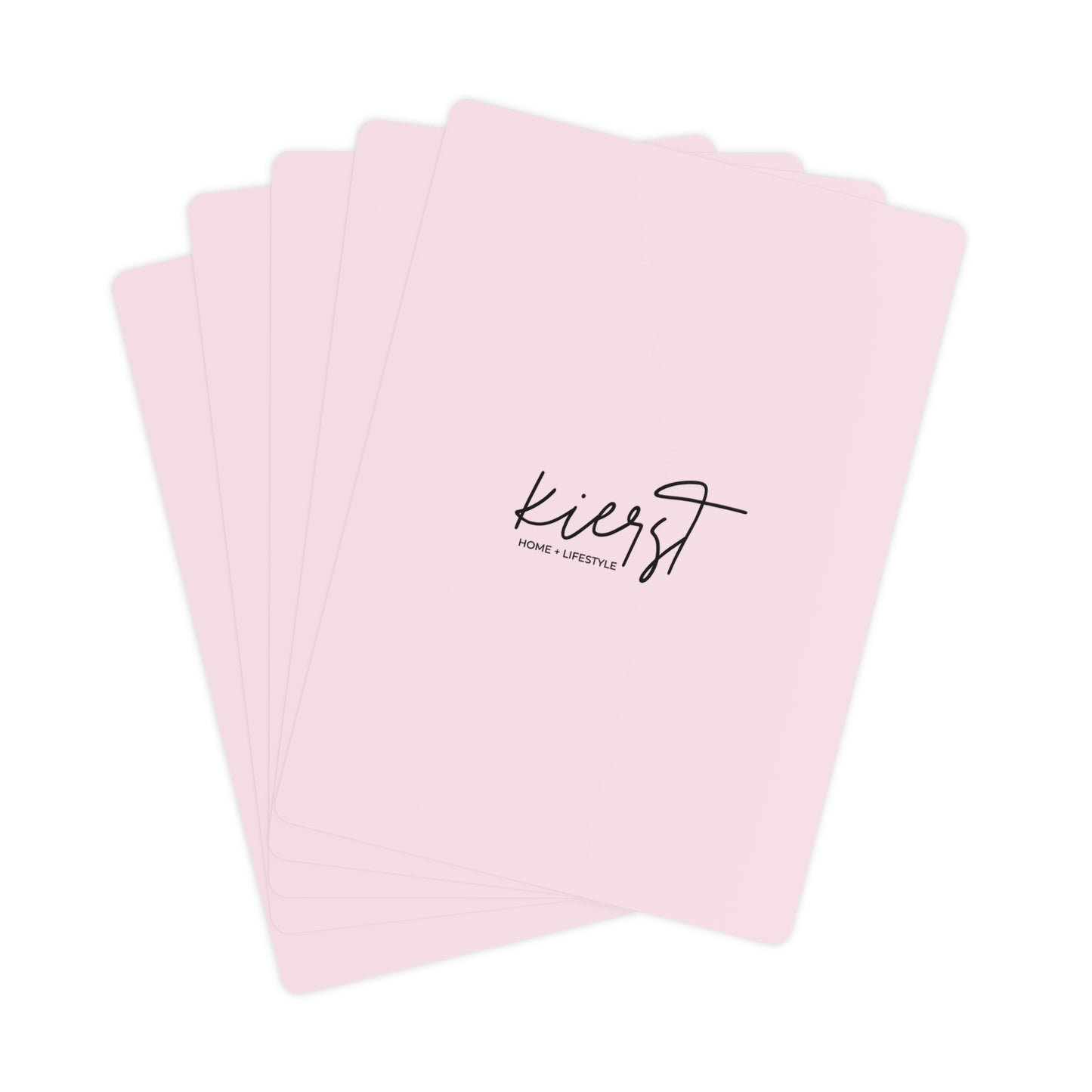 Signature Pink Poker Playing Cards – kierst Home + Lifestyle Deck