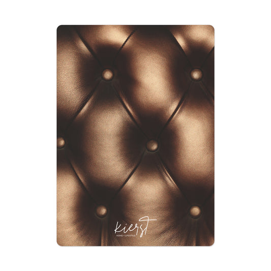 Bronze Tufted Poker Playing Cards
