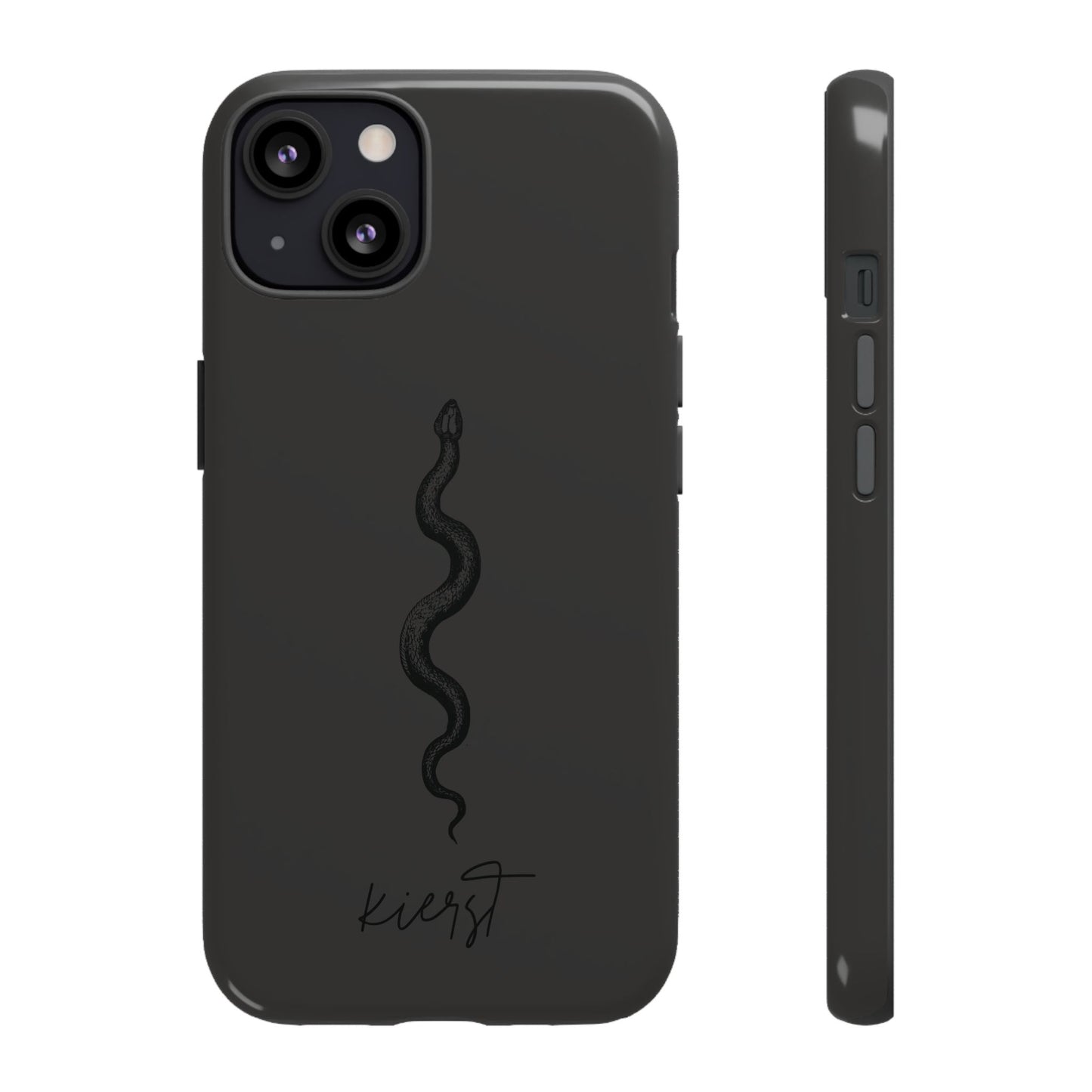 Long Black Snake iPhone Case | Subtle Edge, Quiet Power