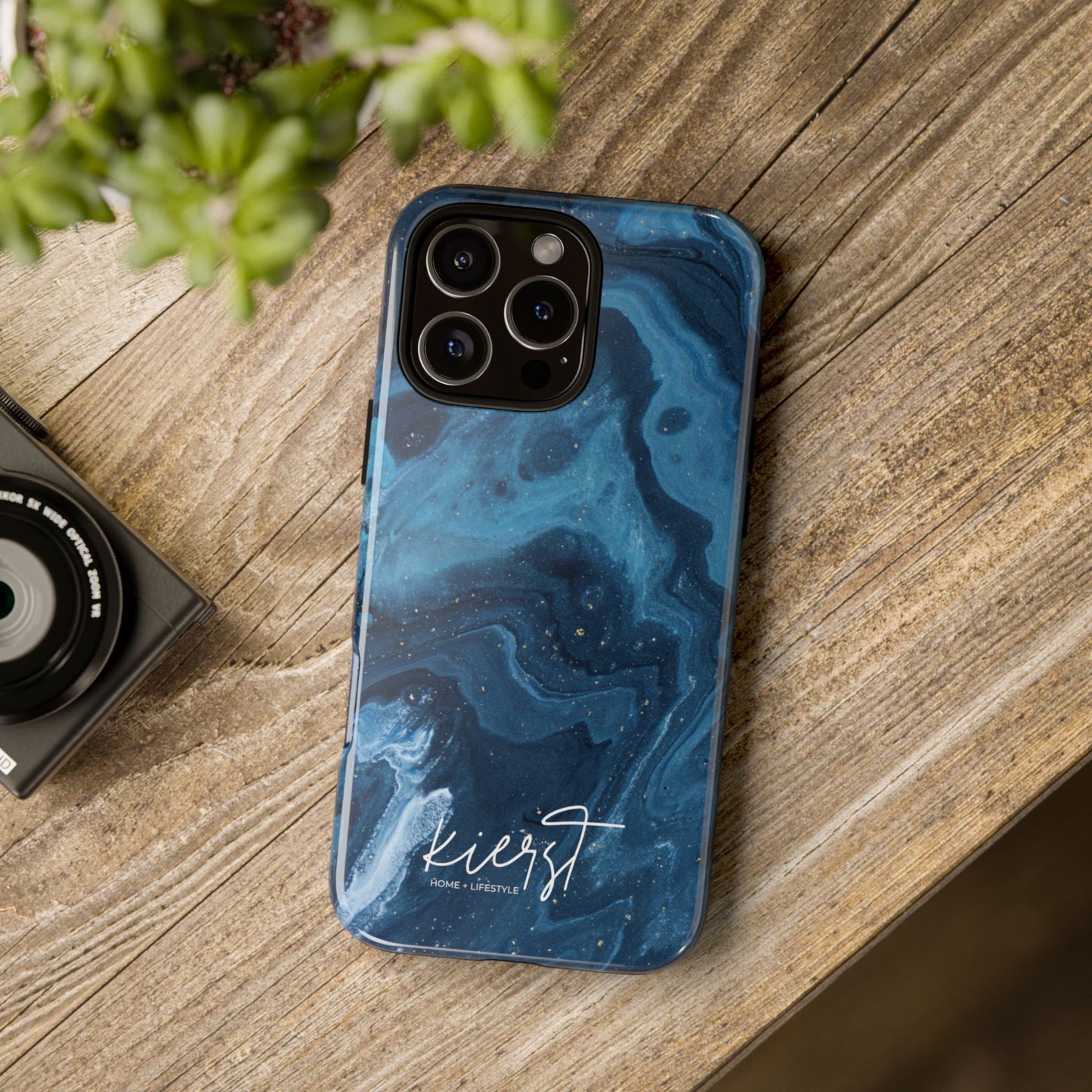 Blue Marble iPhone Case | Bold, Rich, & Unapologetically Refined