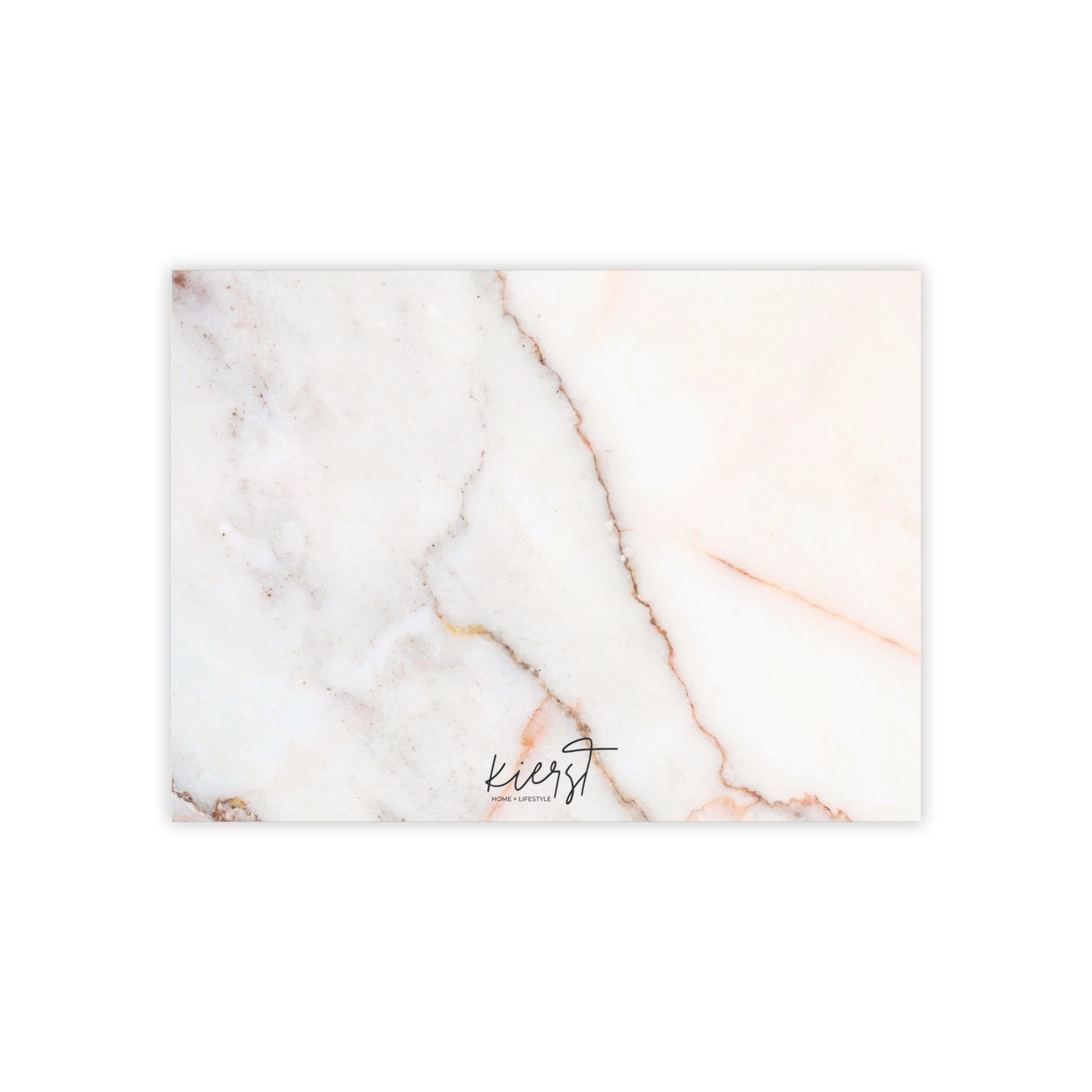 Warm White Marble Post-it® Note Pad | Elegant Stone-Inspired Sticky Notes for Office & Home