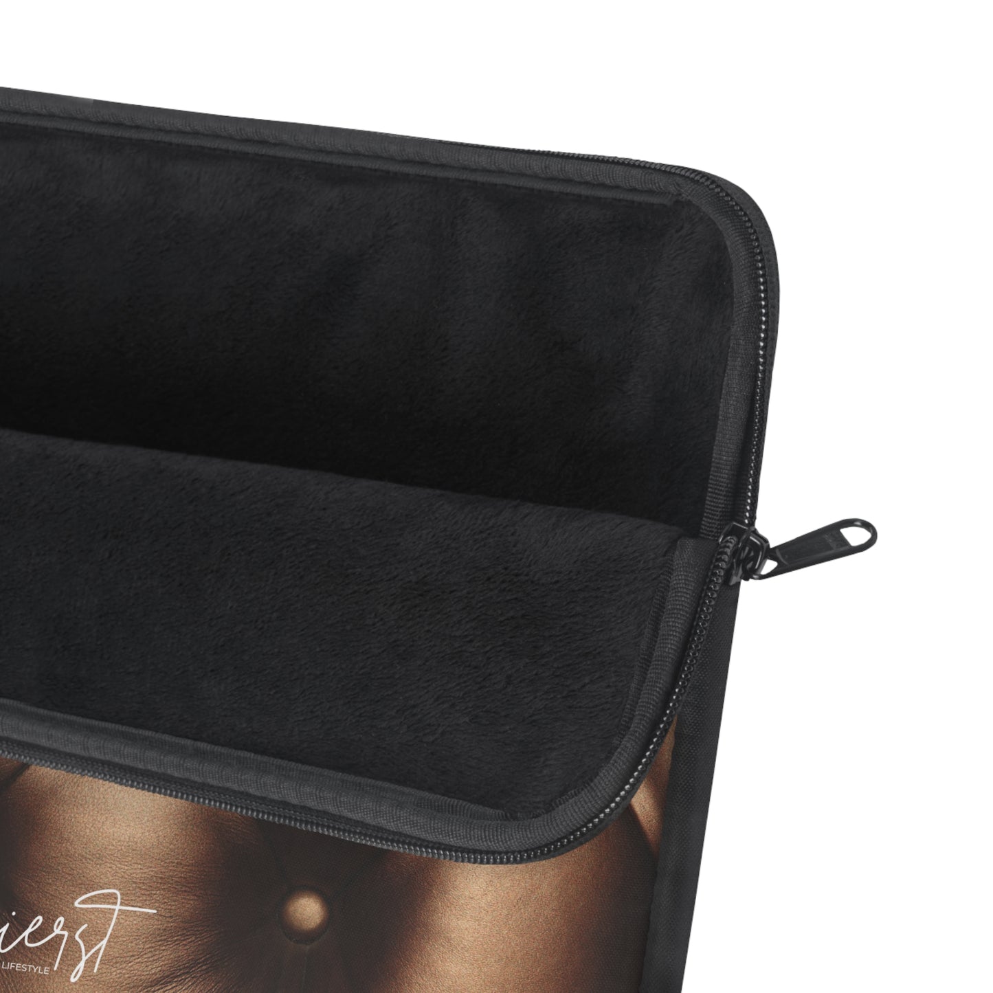 Bronze Tufted Laptop Sleeve