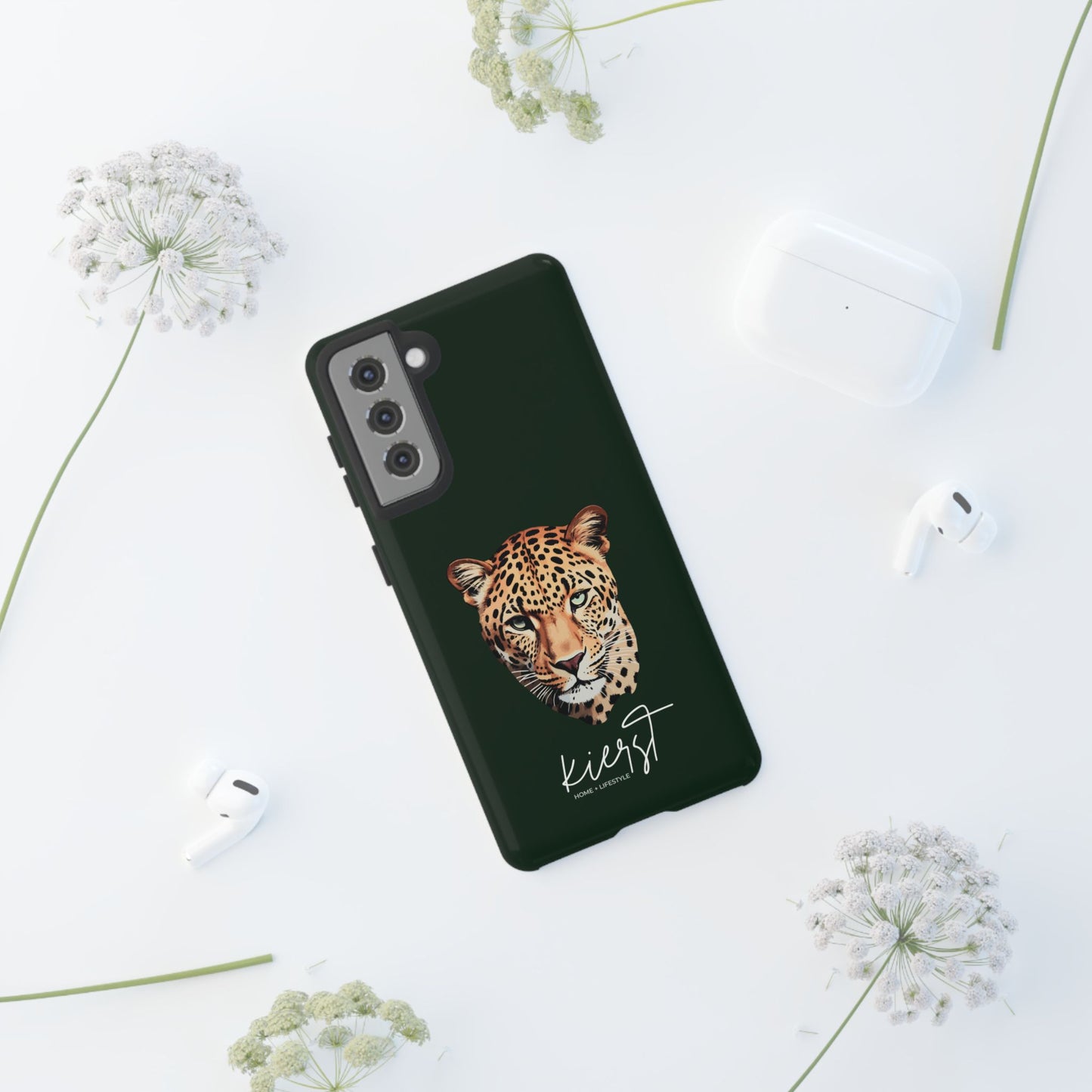 kierst Signature Midnight Pine Samsung Galaxy Case | Bold. Luxe. Unapologetic.