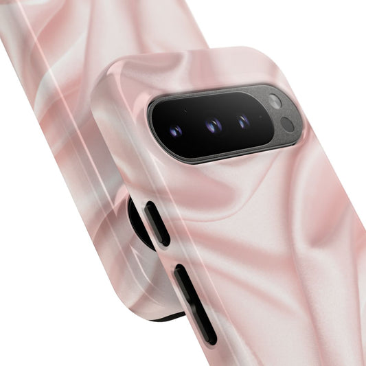 Pink Silk Print Google Pixel Phone Case